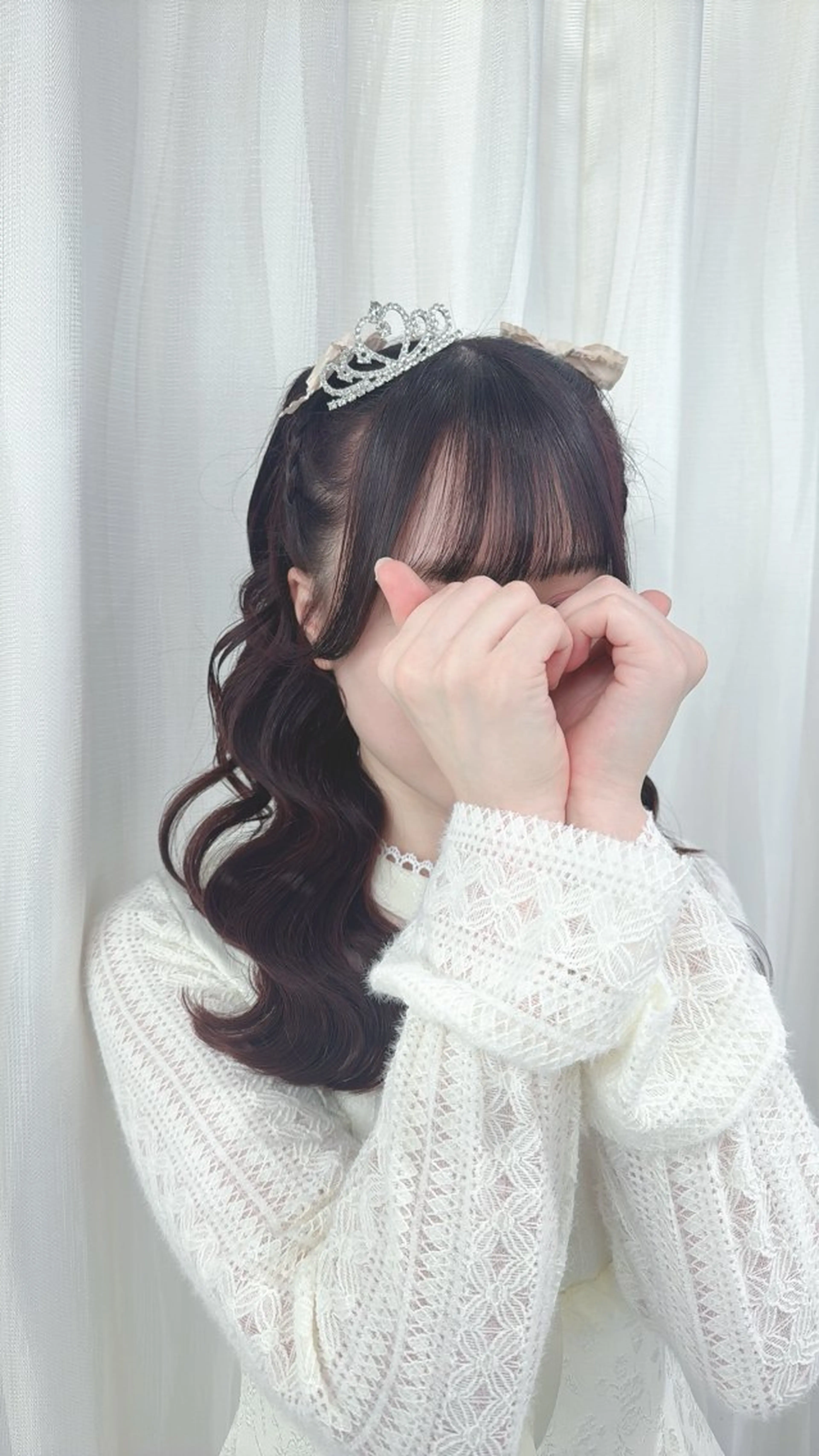 ロング ヘアカラー トリートメント ヘアセット 韓国/アイドルヘア 🎀みづきのヘアスタイル