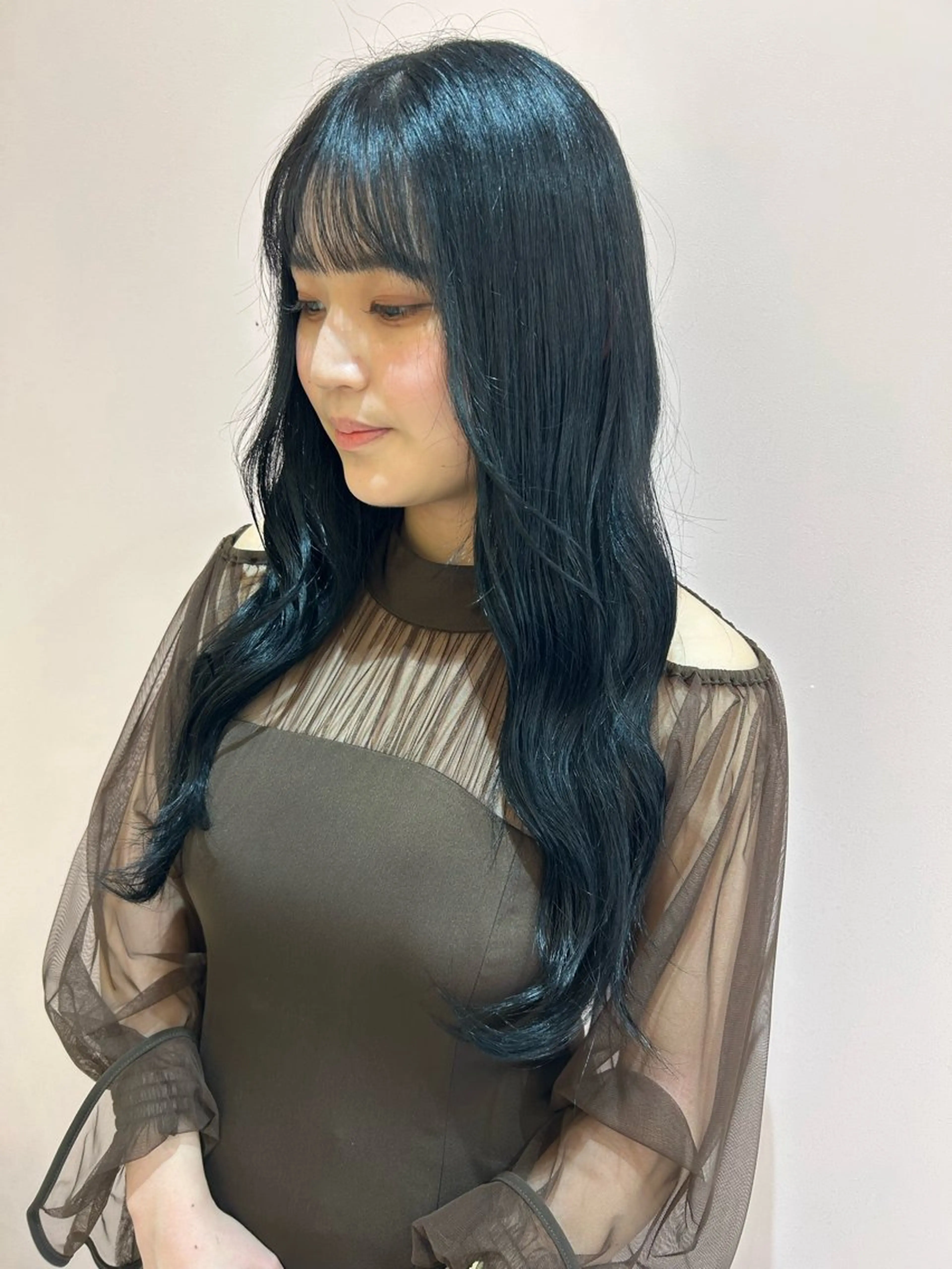 ロング ヘアアレンジ Via  京都烏丸所属・ハイトーン/髪質改善 /レイヤー/りなのヘアスタイル