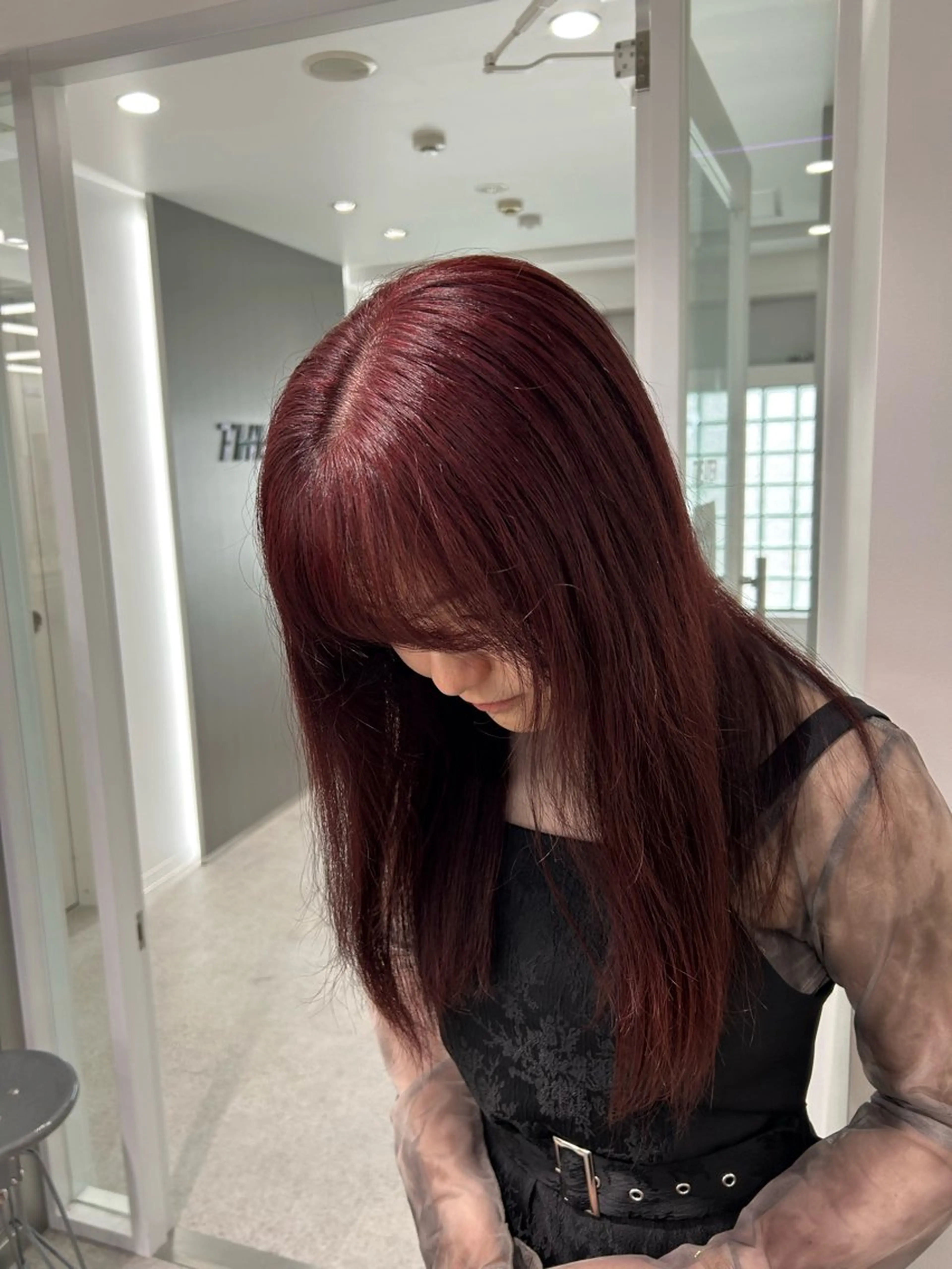 ロング カラー 愛結 暖色カラー🎀🩰のヘアスタイル