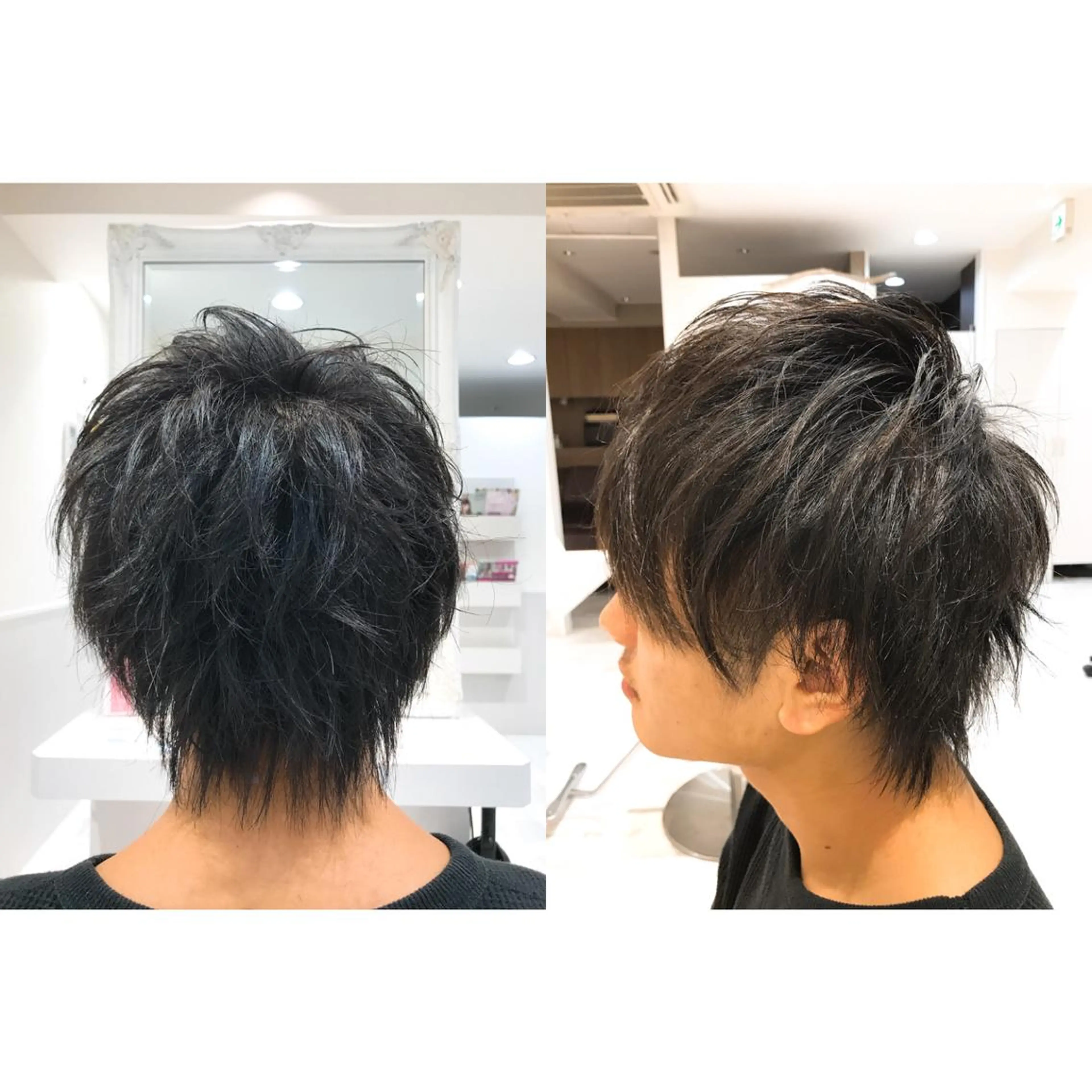 ショート メンズ 内野 光葉のヘアスタイル