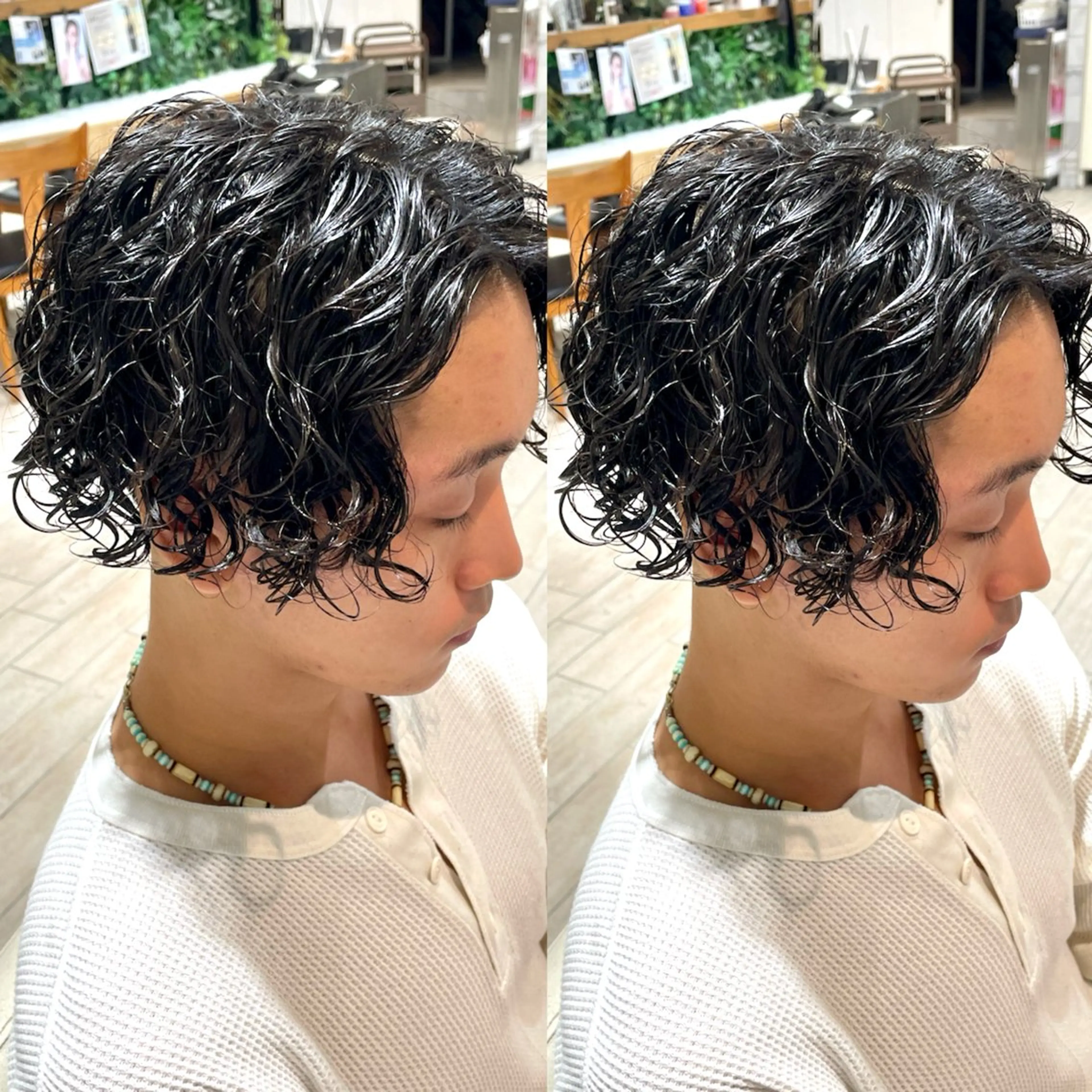 パーマ メンズ カット ヘアカラー ブリーチデザインカラ ー/メンズ◎mariのヘアスタイル