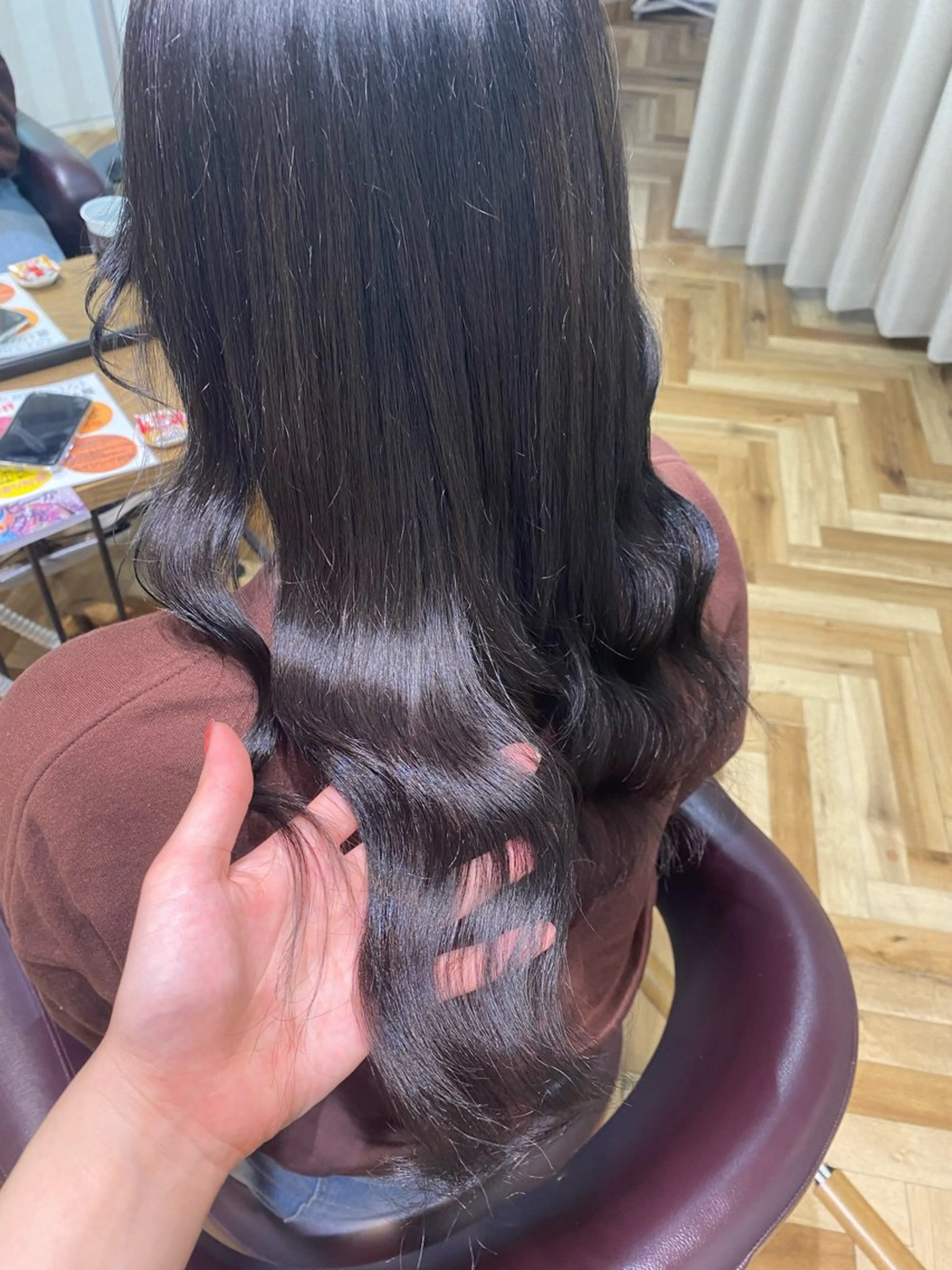 カラー ヘアカラー 韓国ヘア AINA🐱のヘアスタイル