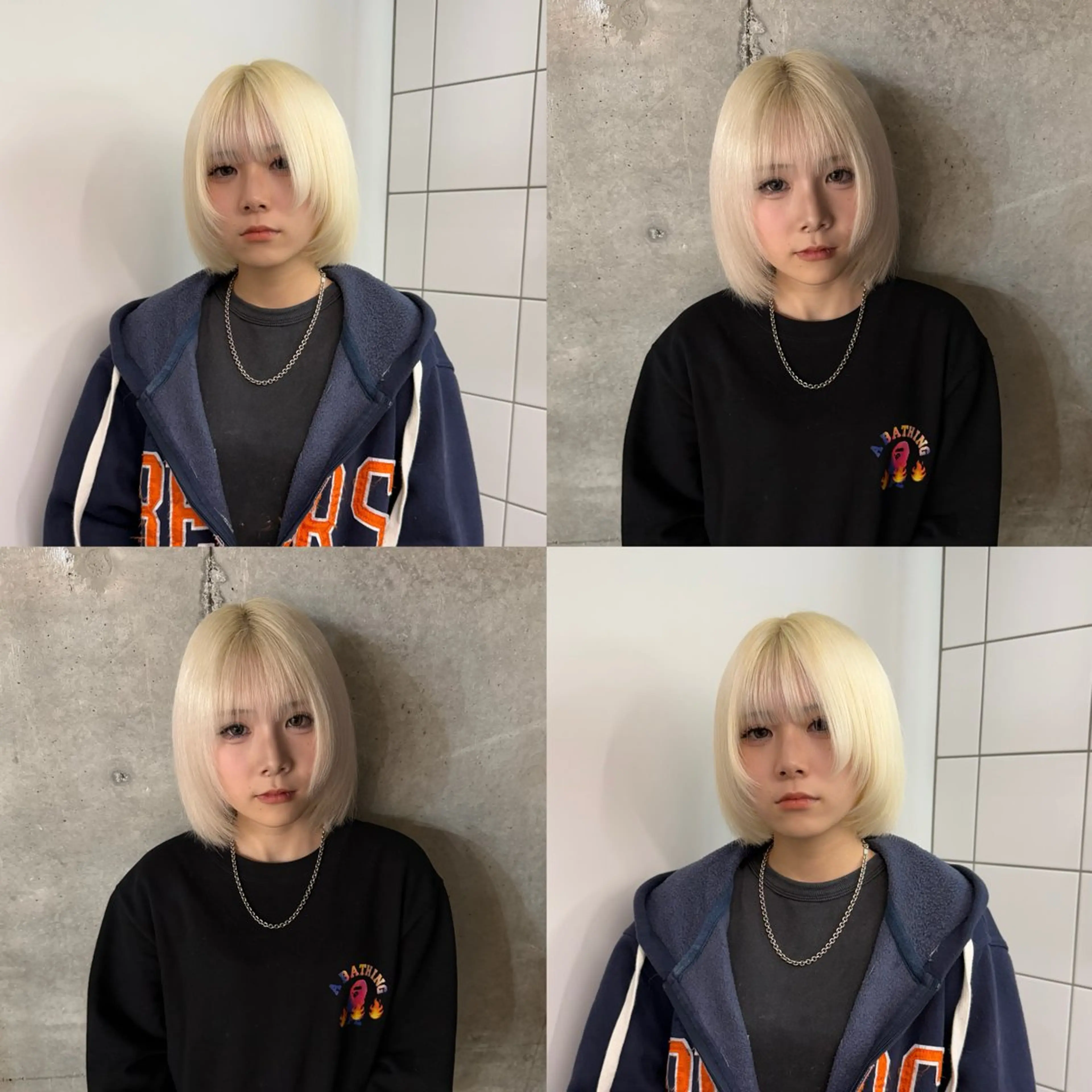 ロング カラー ブロンド ピンクカラー ヘアカラー ハイトーン特化/ 複雑履歴修正/拓真のヘアスタイル