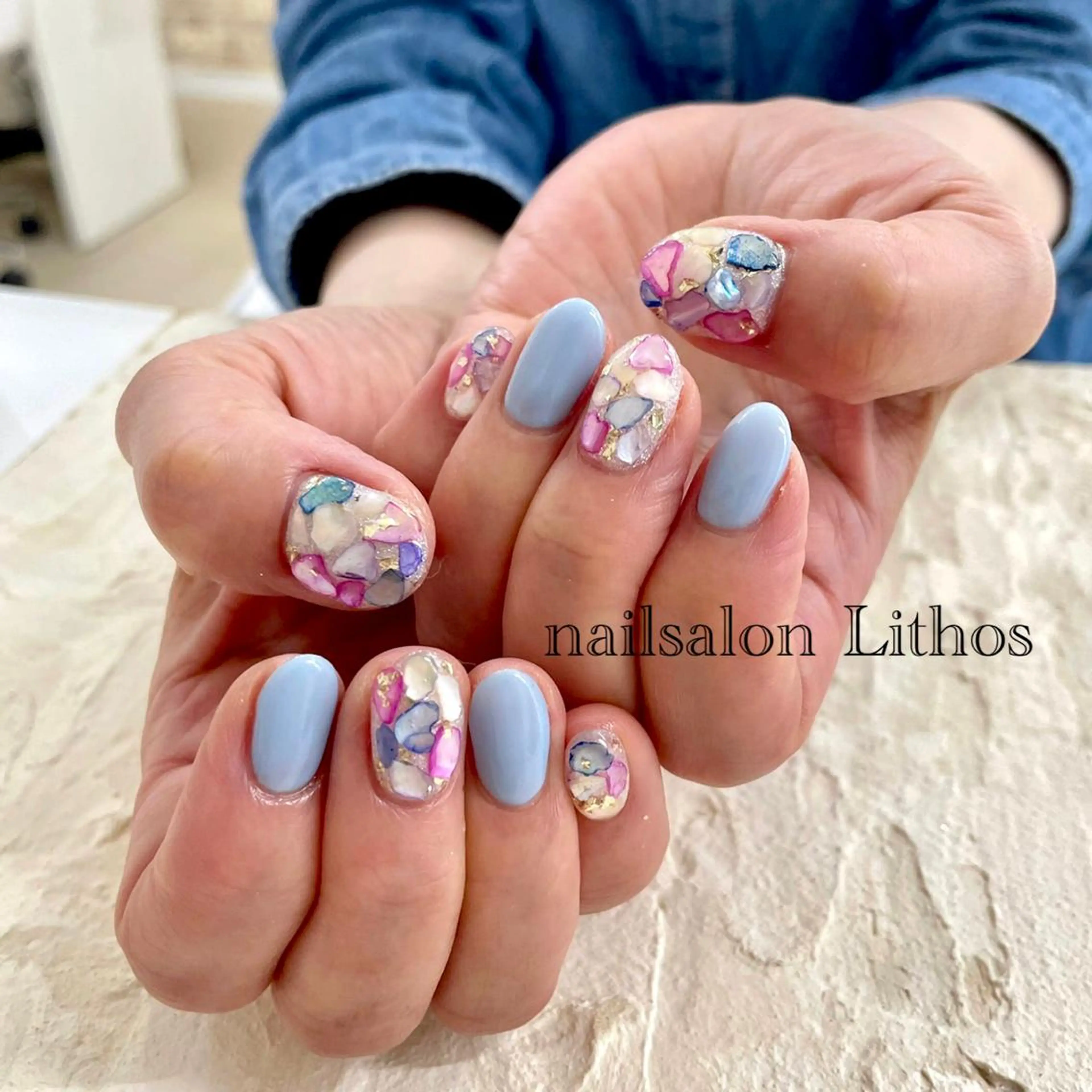 ネイル ハンドネイル nailsalon Lithos所属・nailsalon Recontreのネイルデザイン