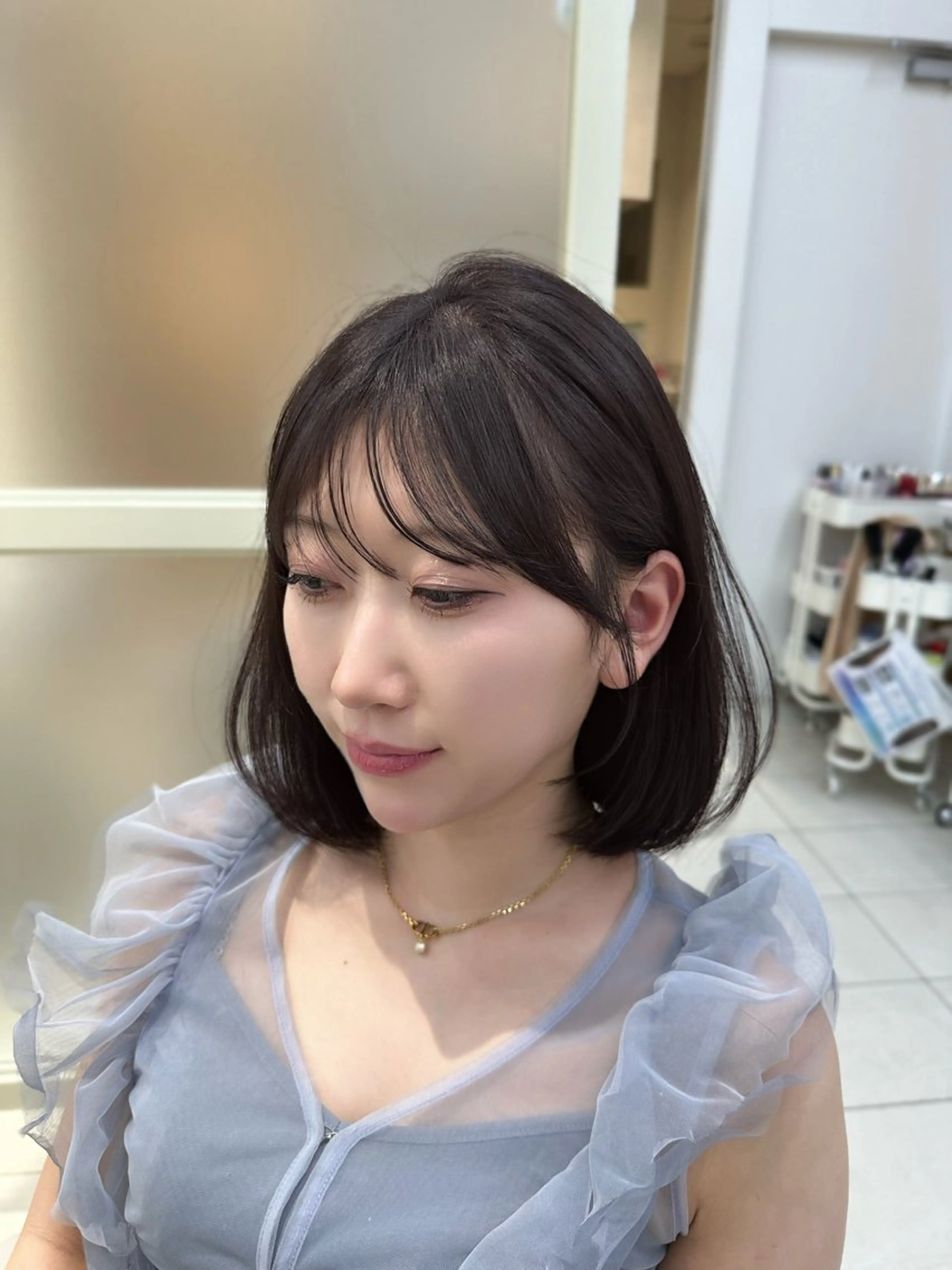 oto🤍×美髪× ローレイヤーのヘアスタイル