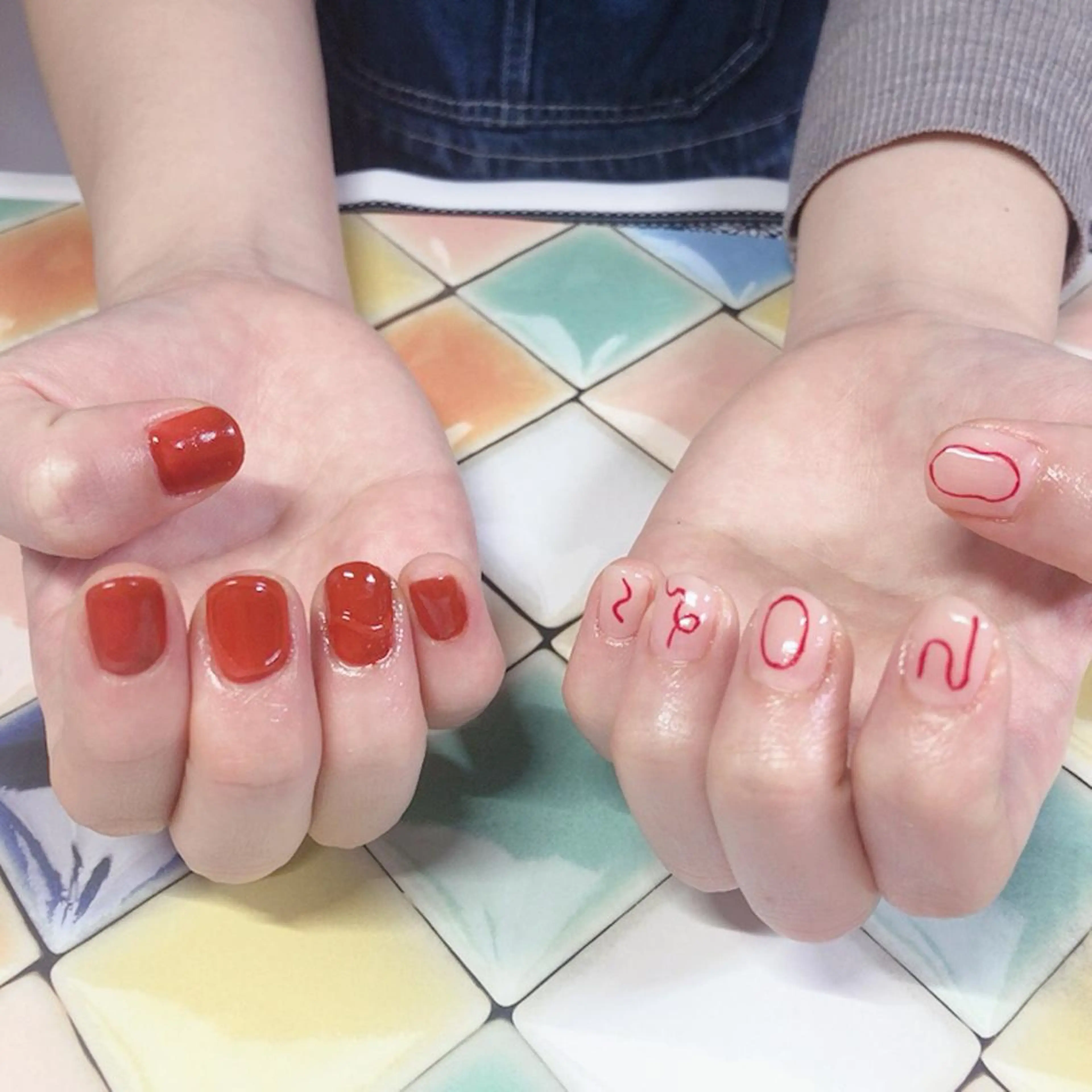 ネイル 奥園 良恵のネイルデザイン