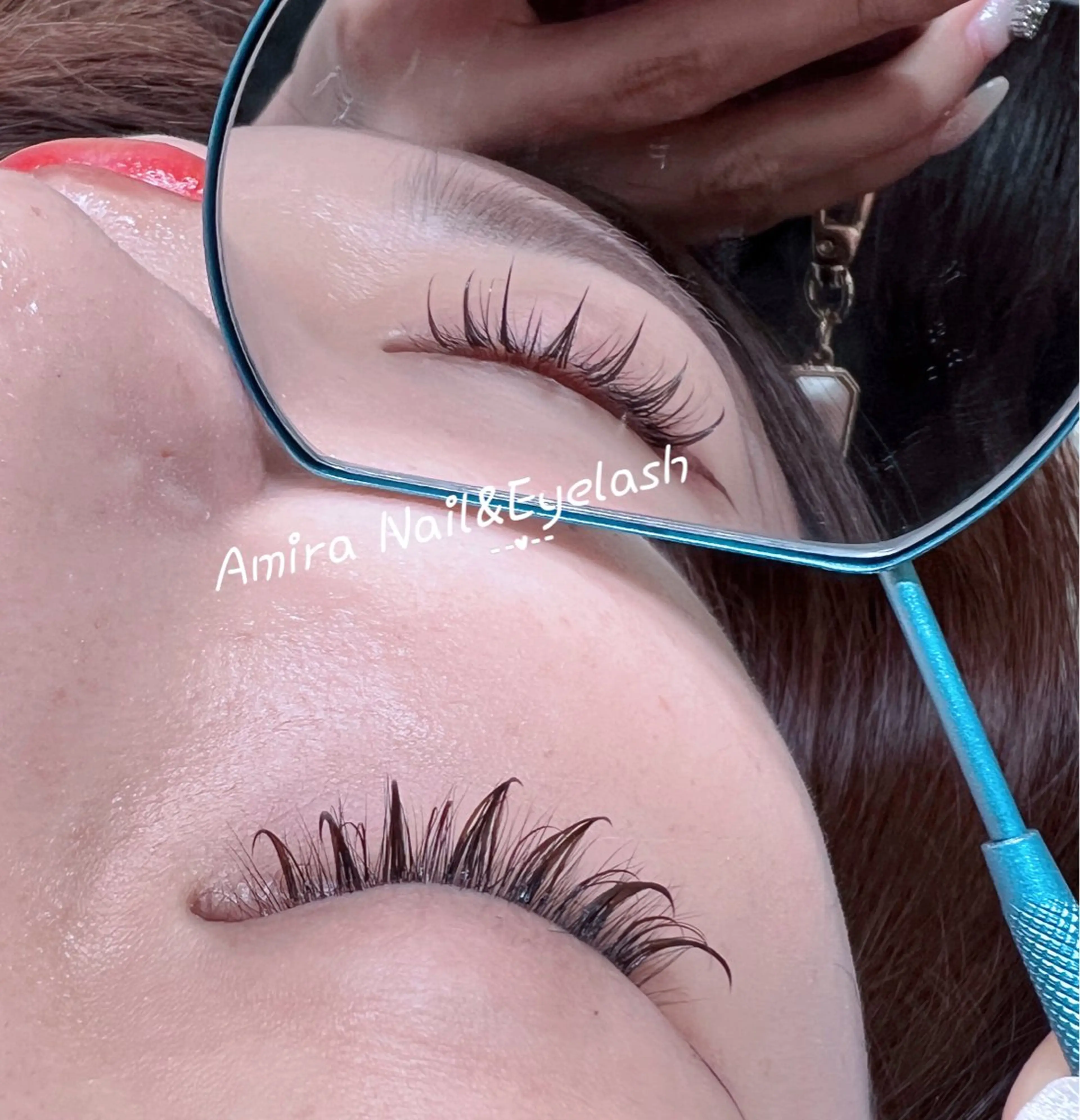 マツエク・マツパ カラーマツエク ワンホンマツエク マツエク Amira アイラッシュのマツエク・マツパデザイン