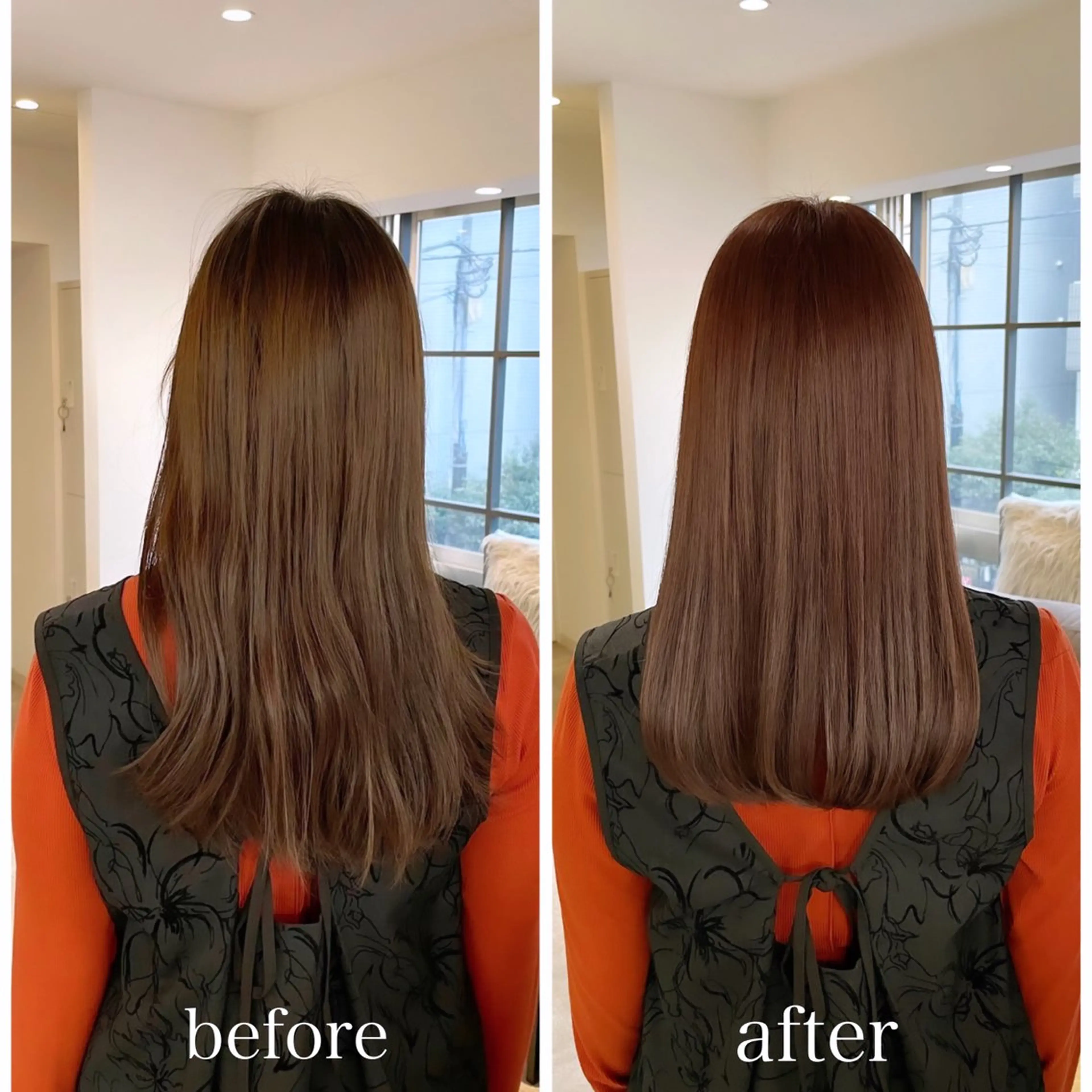 ロング カット ヘアカラー トリートメント 🌷ピンクカラー くどう🌷のヘアスタイル