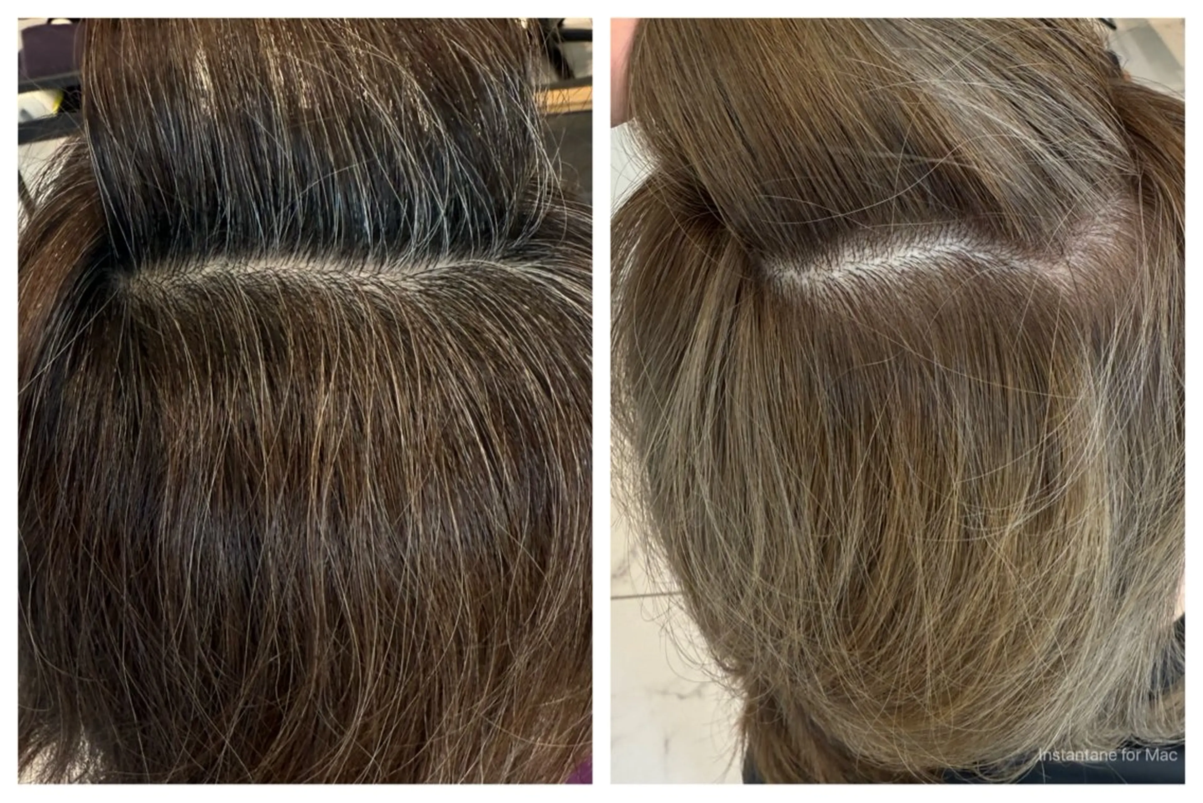 ミディアム カラー 銀座⚜️【脱白髪染め 美髪矯正】トグチのヘアスタイル