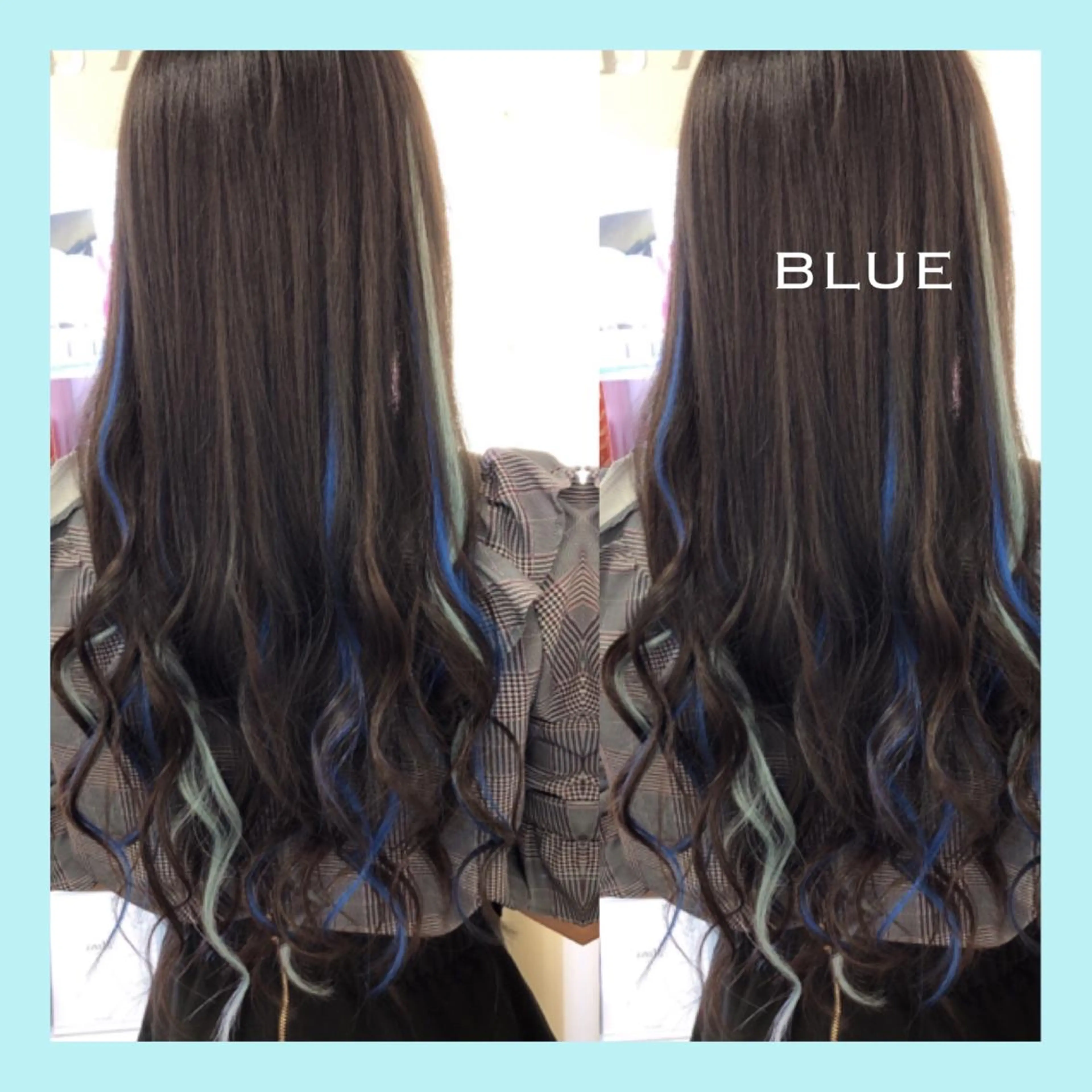 【人気👑No.3】💗カラー＋高級人毛シールエクステ70本💗 エクステカット無料の写真