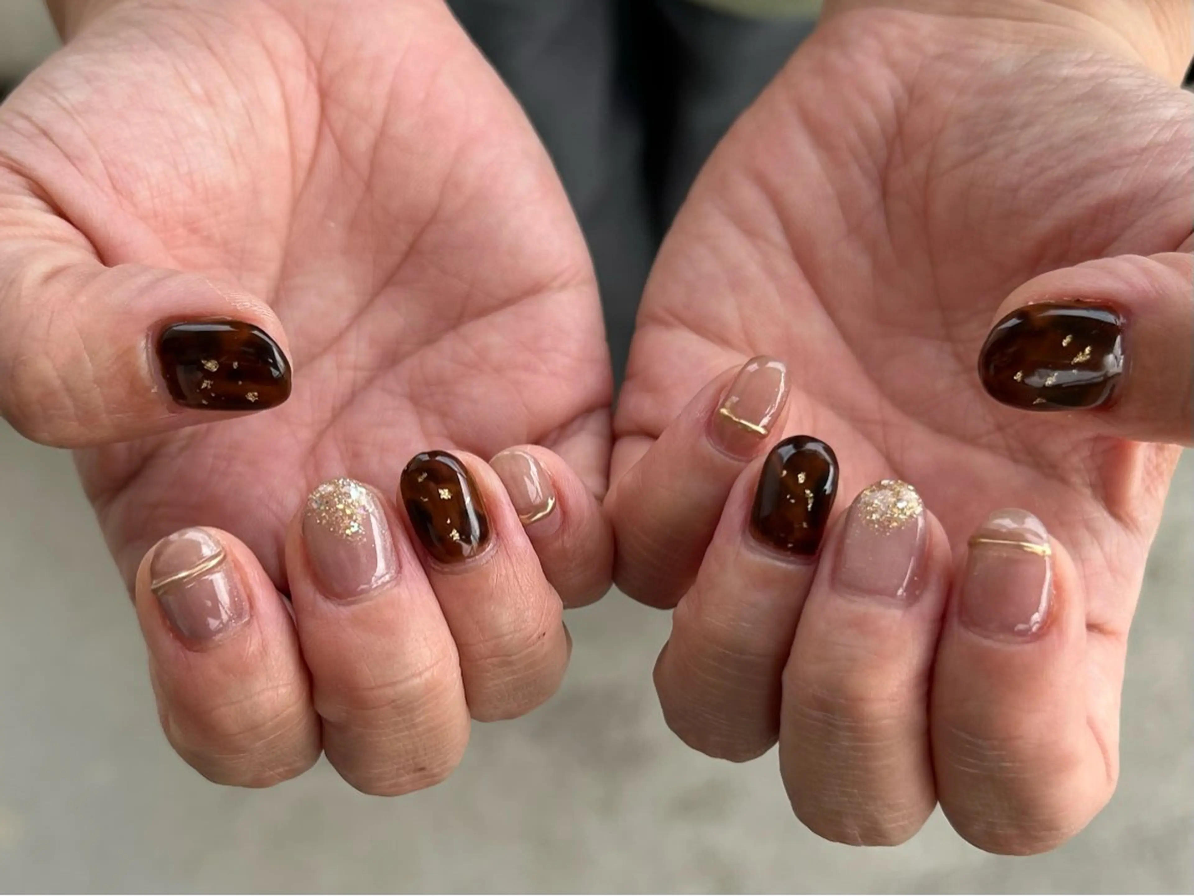 ネイル ハンドネイル ArcoIris所属・Arco Iris 告瑠莉のネイルデザイン