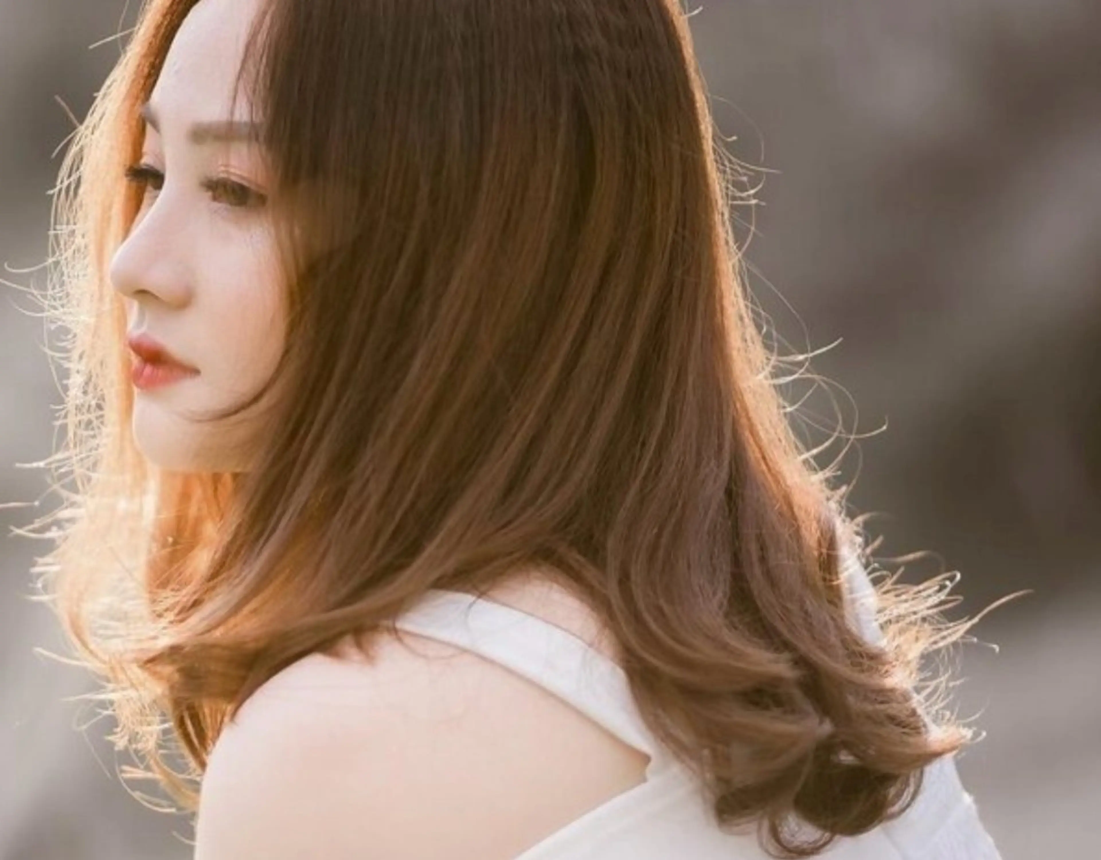 セミロング ハコ（HACO)所属・豊嶋 暉直のヘアスタイル