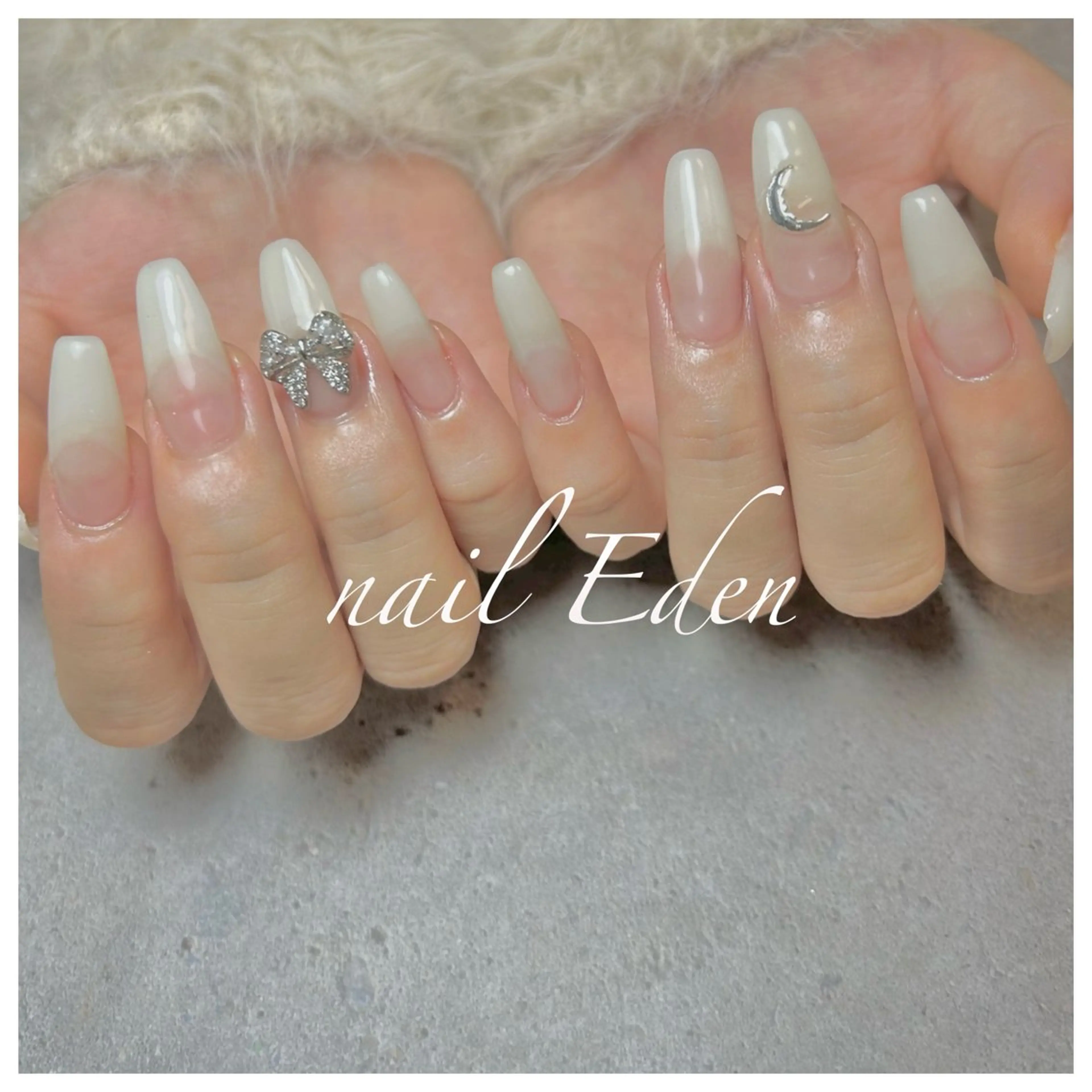 ネイル 持ち込み ハンドネイル Eden　private nail saron所属・Eden ♾️のネイルデザイン