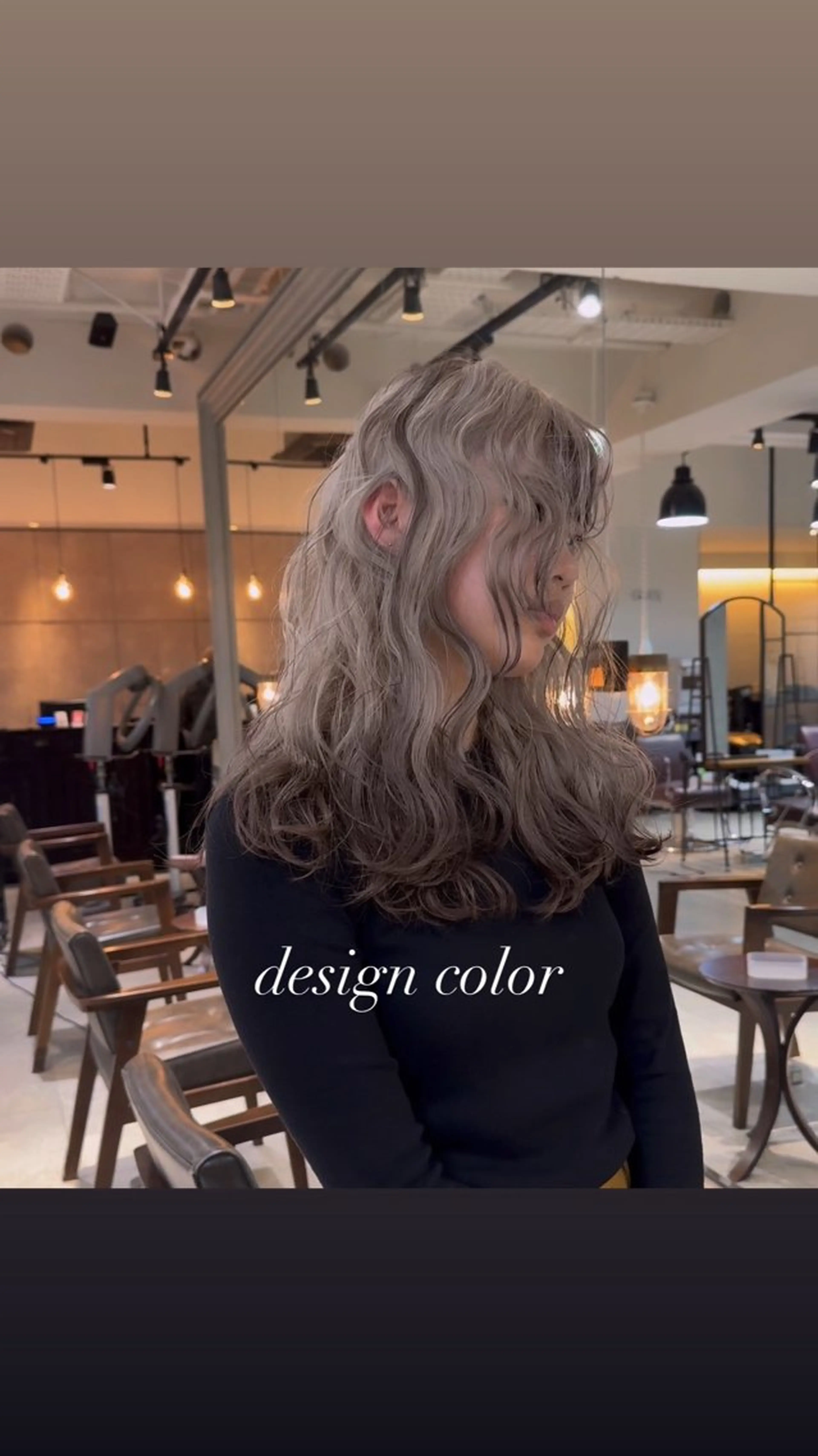 セミロング カラー カット ヘアカラー トリートメント ヘアセット 💜ハイトーン💛 マジカルかいちゃんのヘアスタイル