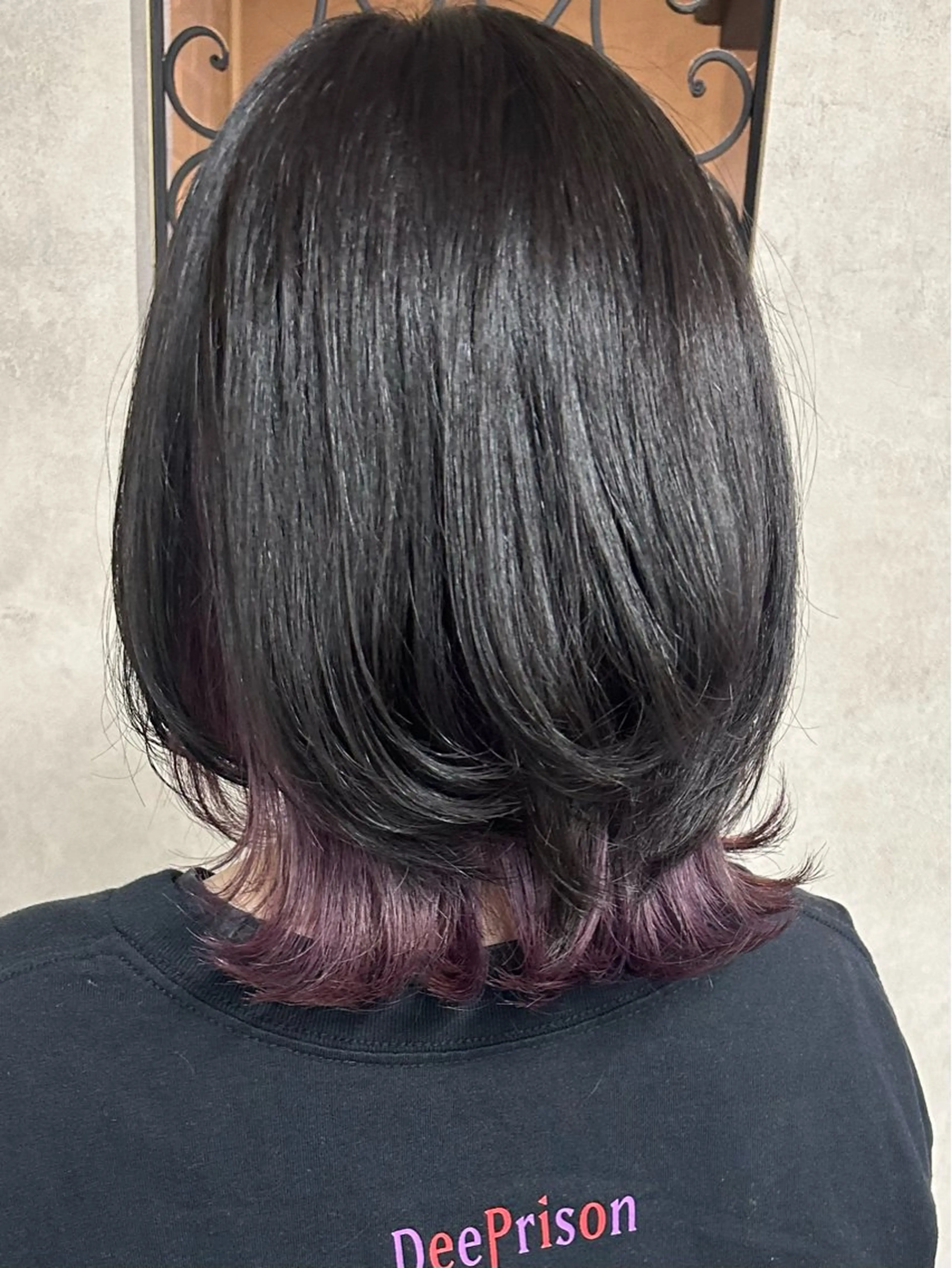 ミディアム カラー ブリーチ ヘアカラー トリートメント LUNON/田河優花 /デザインカラーのヘアスタイル