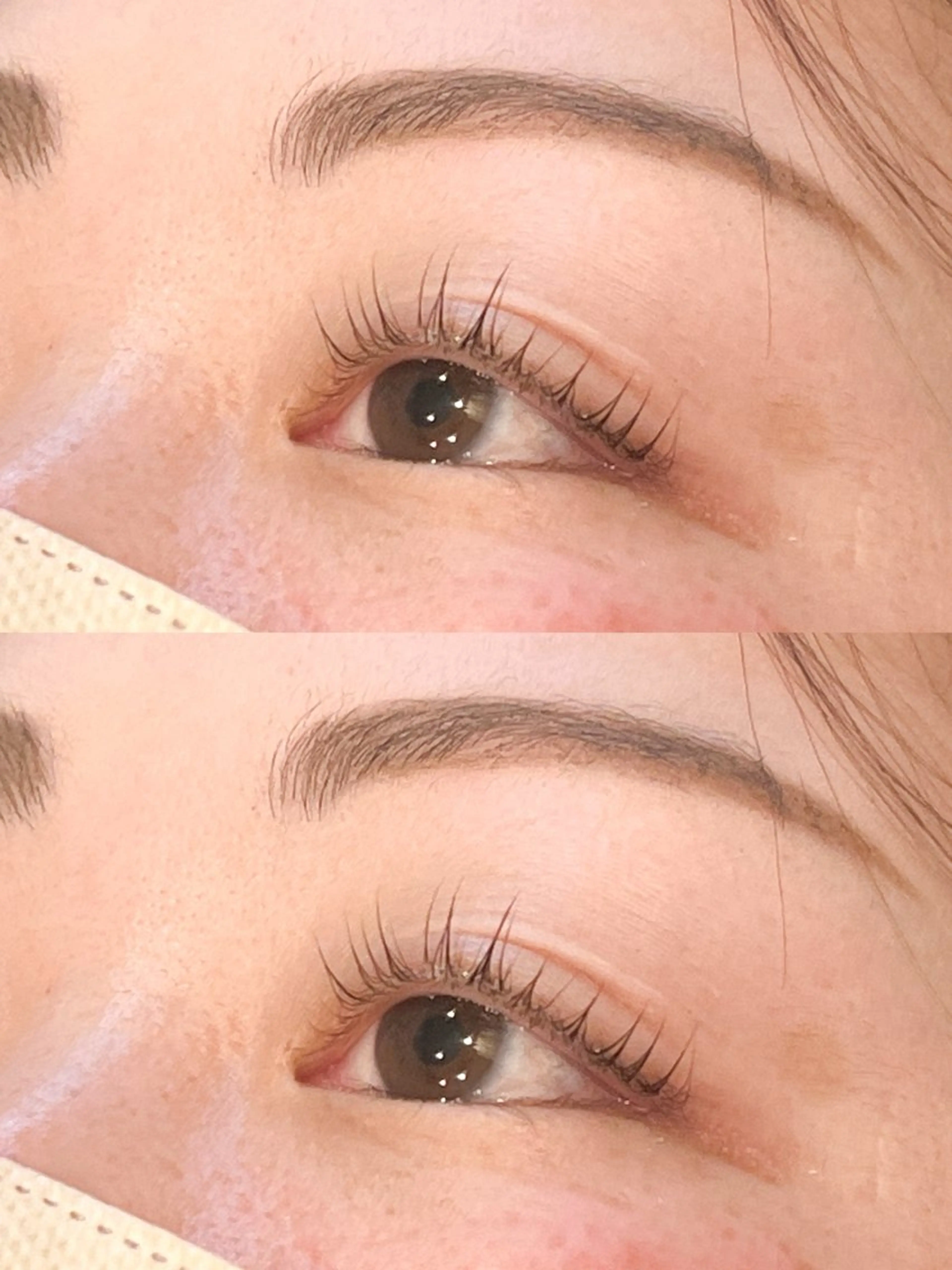 マツエク・マツパ 韓国風マツエク 一重×まつ毛パーマ Belle fee 根本のマツエク・マツパデザイン