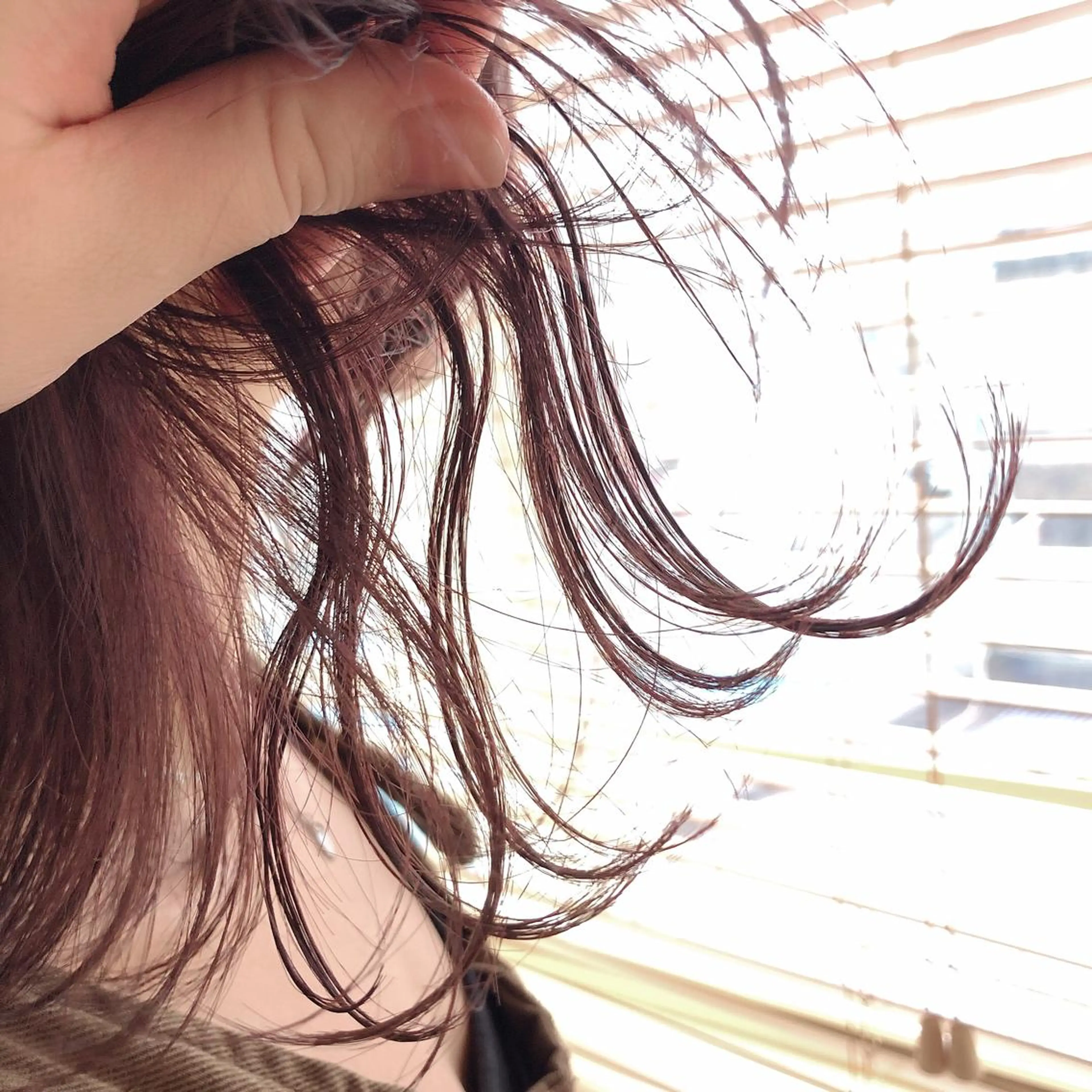 ミディアム カラー アッシュ ラベンダーカラー ラベンダーアッシュ これた🧸ヘアメ職人 ♡髪質改善♡カラーのヘアスタイル