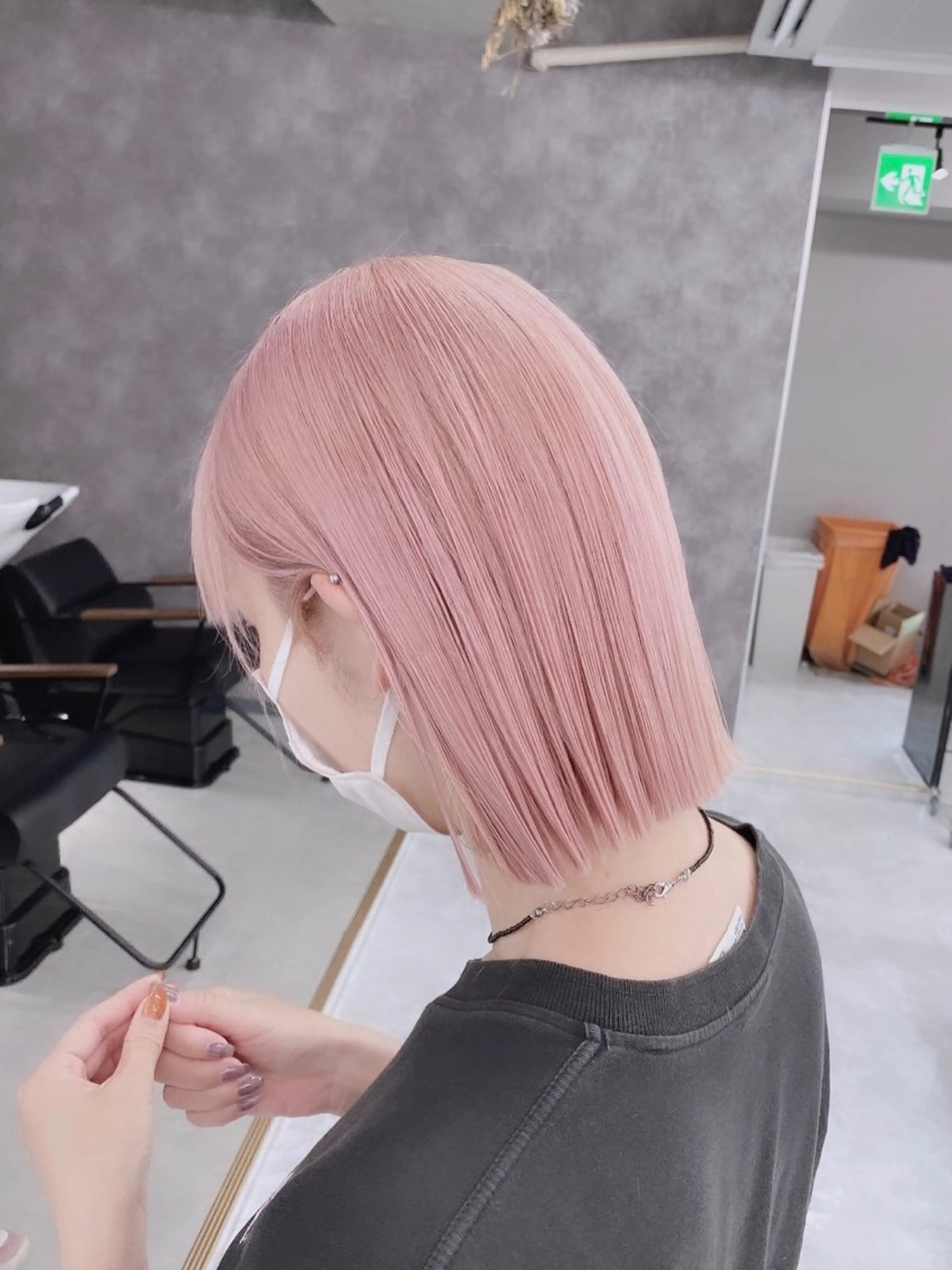 ショート カラー パーマ ヘアアレンジ メンズ ヘアカラー トリートメント SALOWIN所属・ハイトーン美容師 MASATOのヘアスタイル