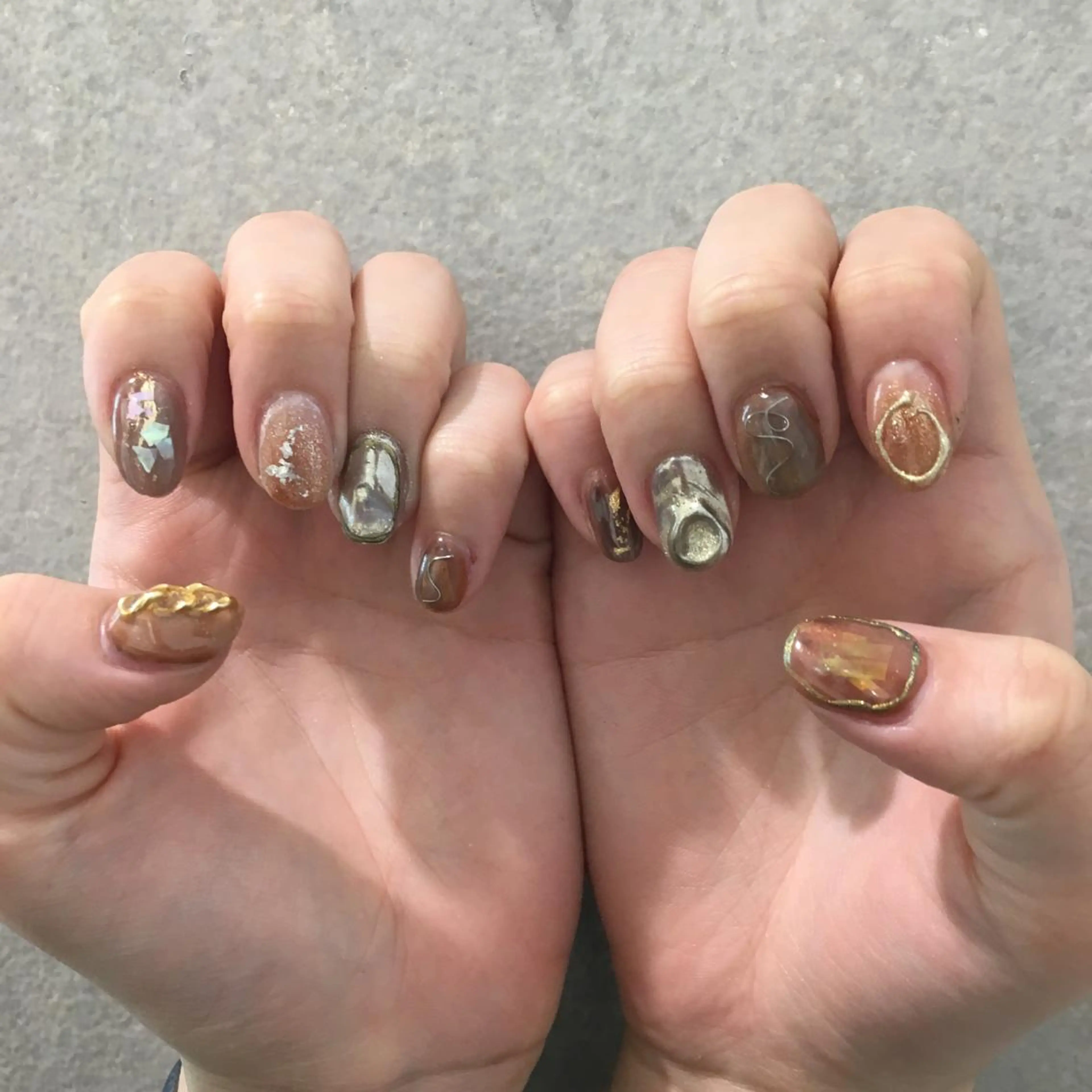 ネイル 【似合わせ提案】鈴木 舞のネイルデザイン