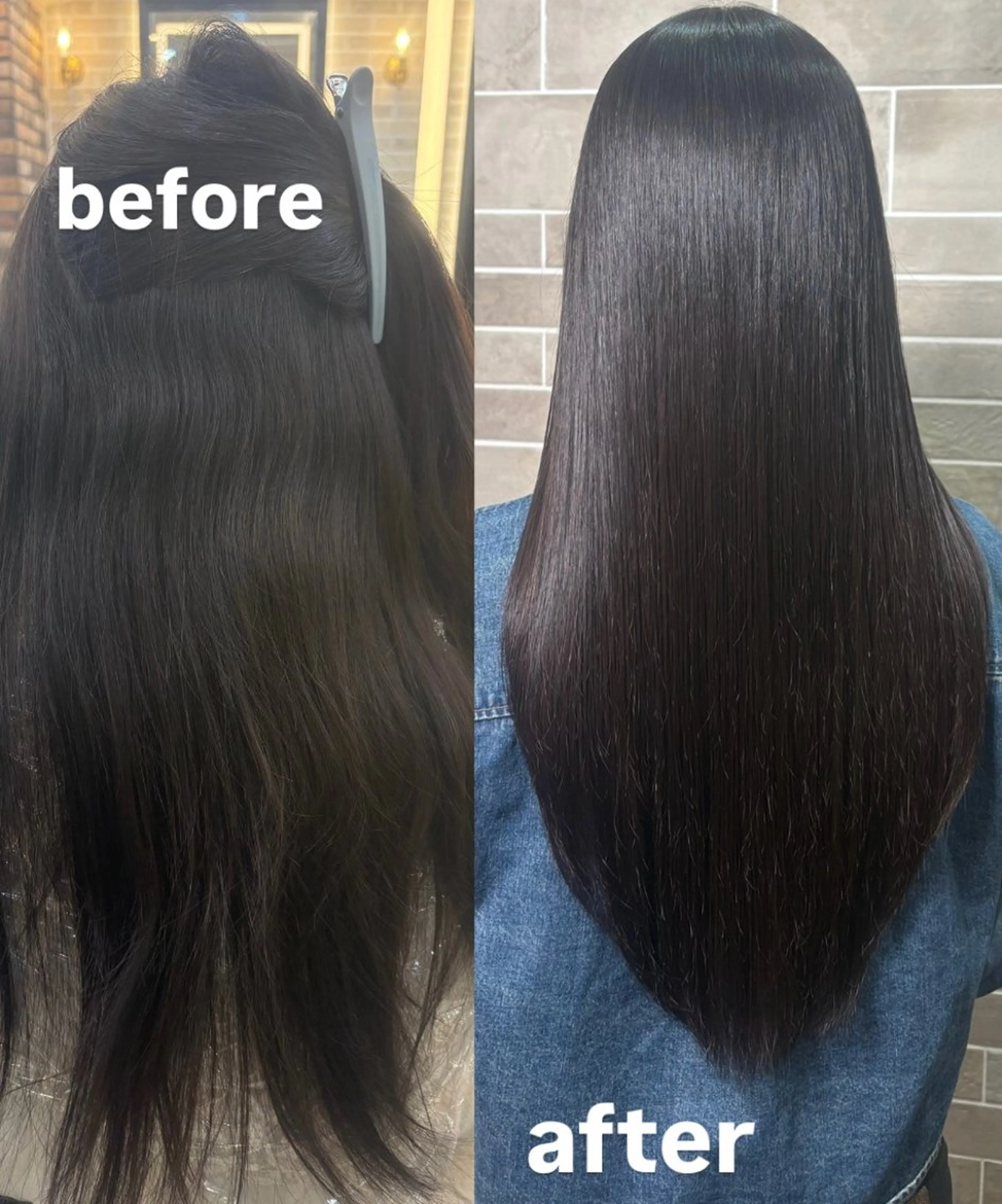 ロング 縮毛矯正 TRIELA 池袋所属・⛓️TRIELA池袋 FUKA⛓️のヘアスタイル