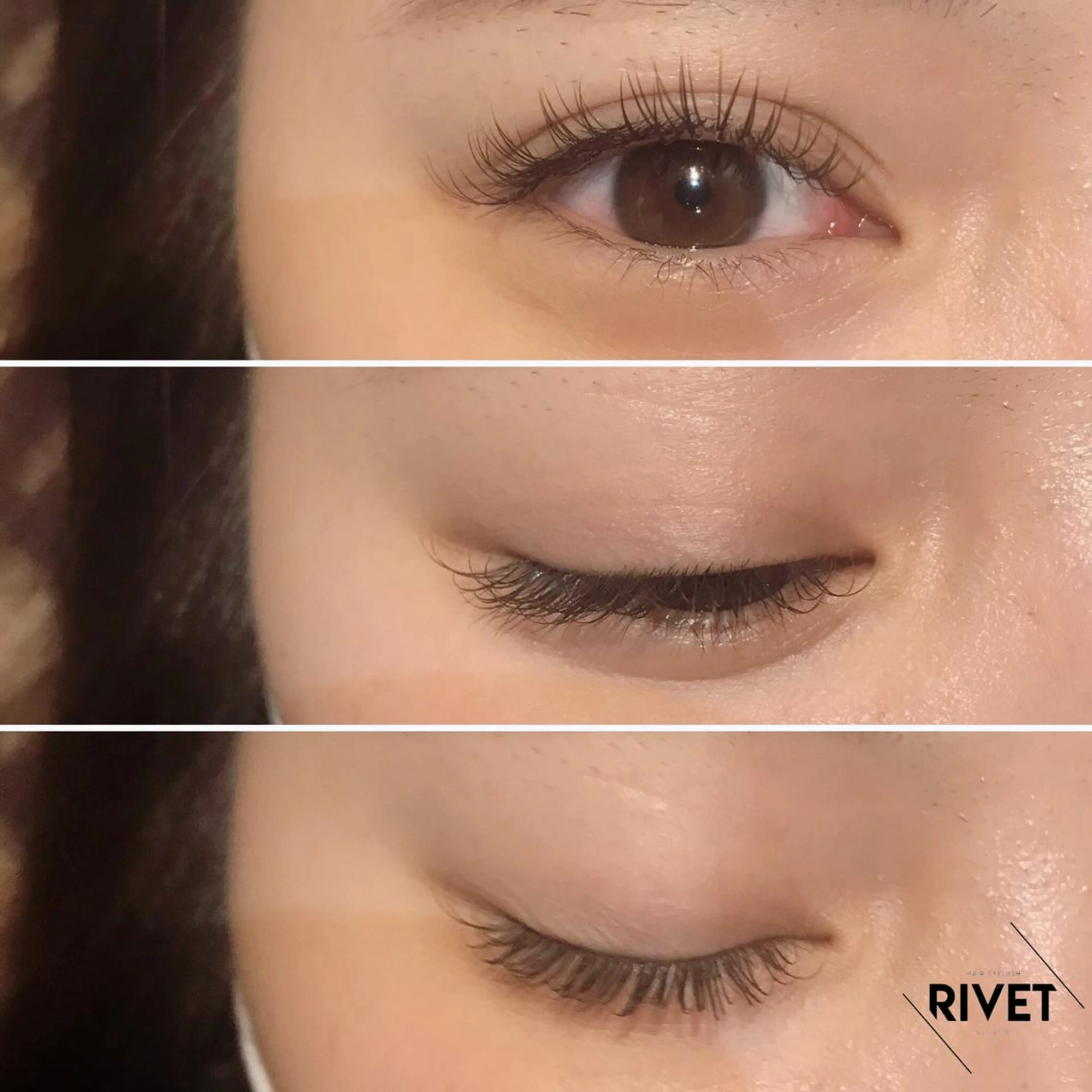 マツエク・マツパ Cカール カラーマツエク マツエク RIVET furukawaのマツエク・マツパデザイン