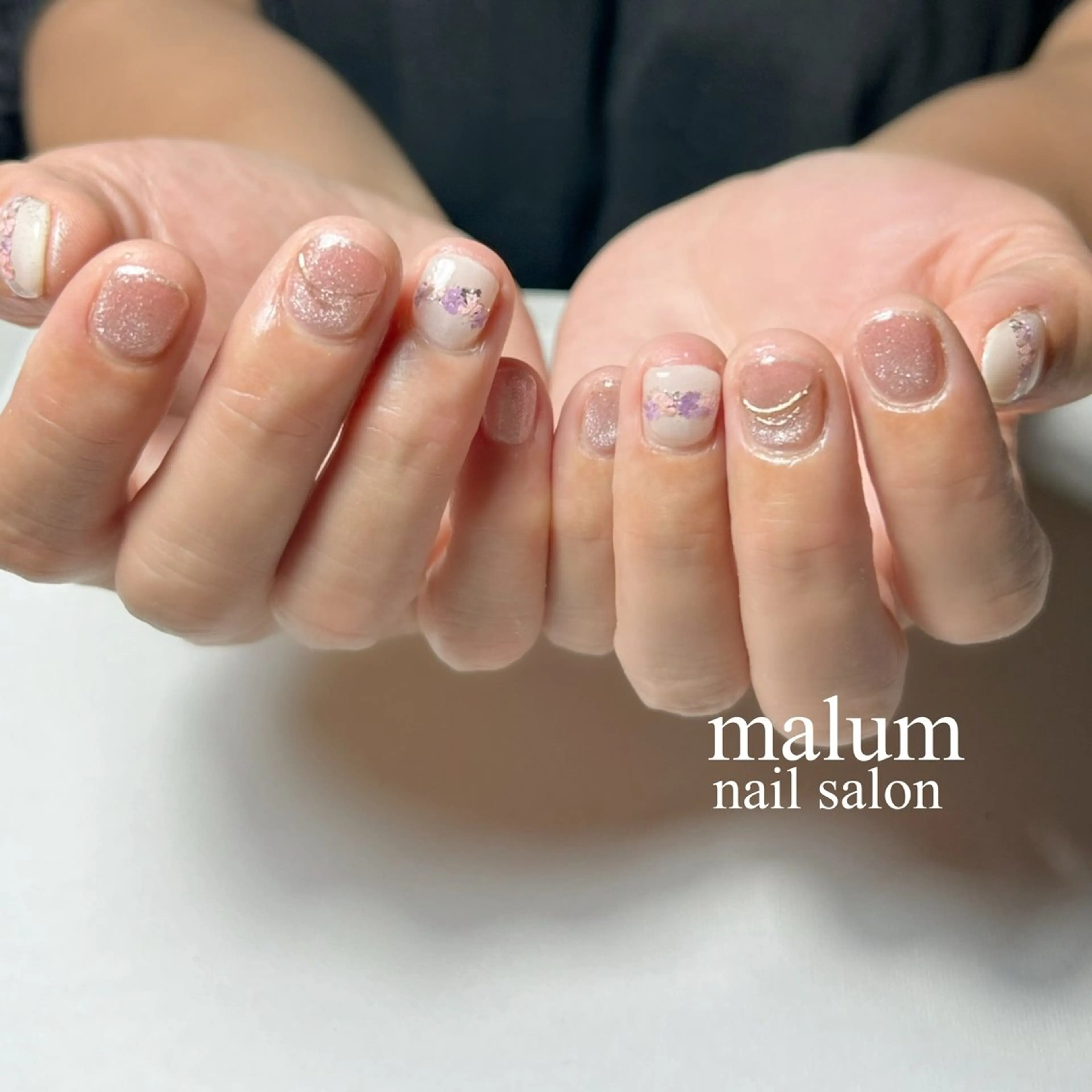 ネイル ハンドネイル malum nailのネイルデザイン