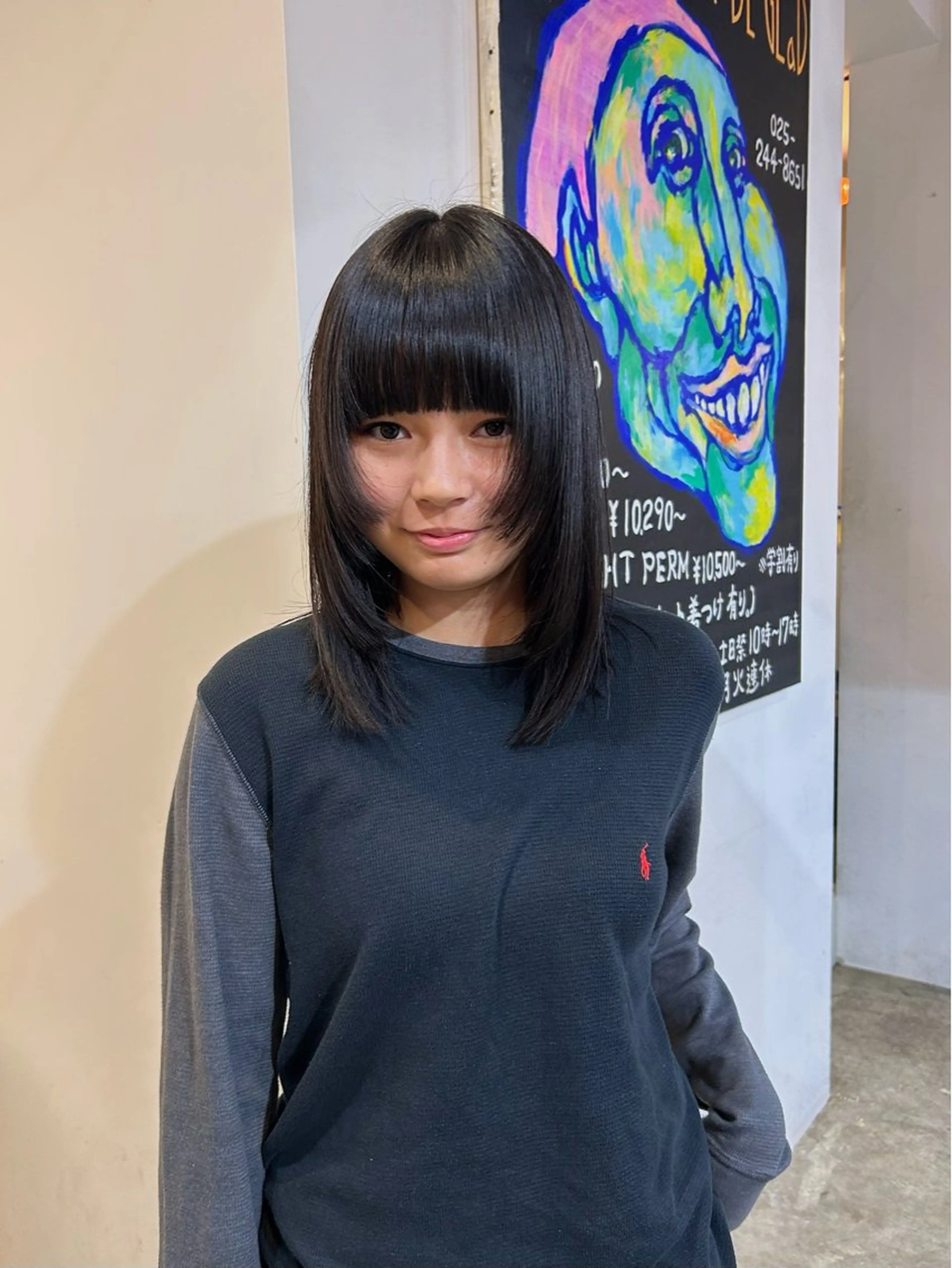 セミロング ORe'S　HAIR BE GLaD所属・ORe'S HAIR BE　GLaDまなみのヘアスタイル