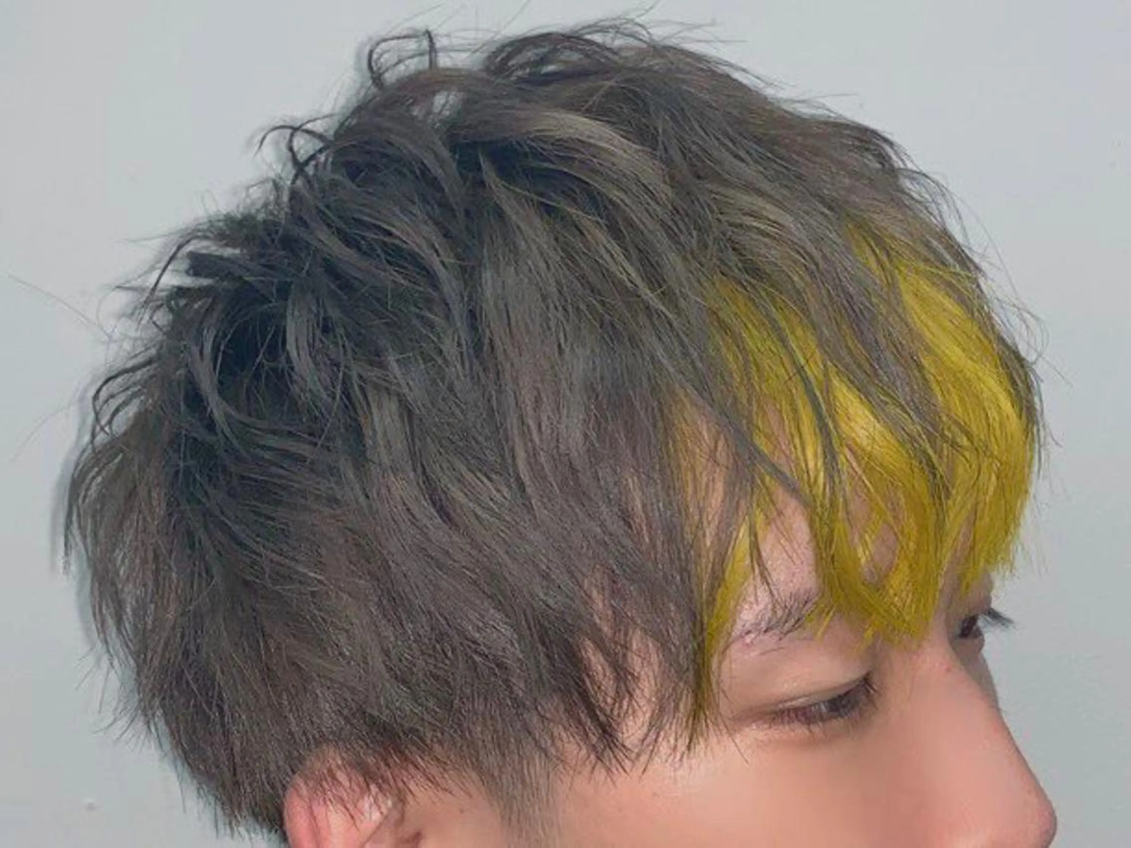 カラー メンズ デザインカラー 無料カットモデル募集 BLINK京橋店のヘアスタイル