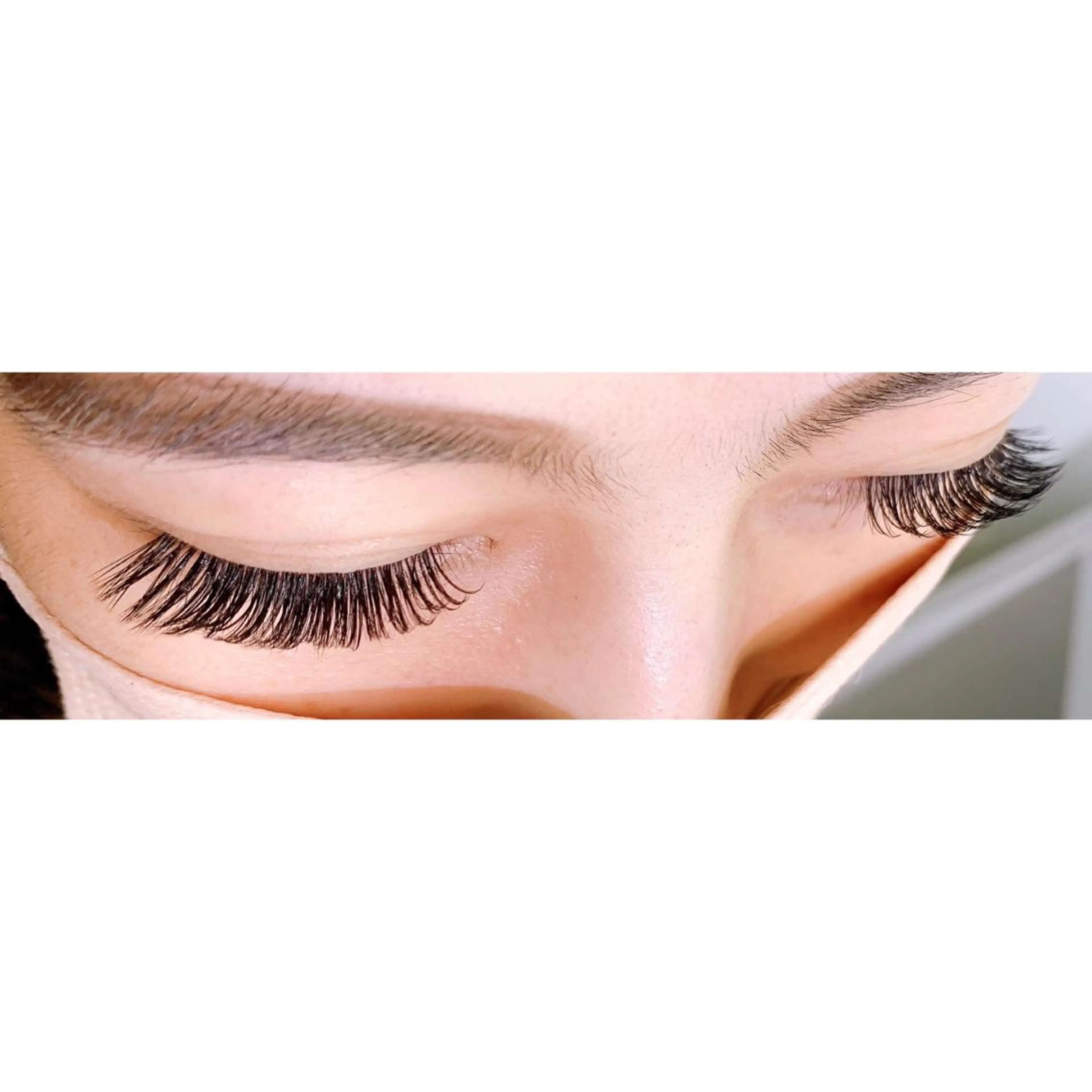 ●ボリュームラッシュ上下 【オフ込】付け放題  ＊クリアコーティング付 (2D~6Dまでお好みの濃さをお選び頂けます)の写真