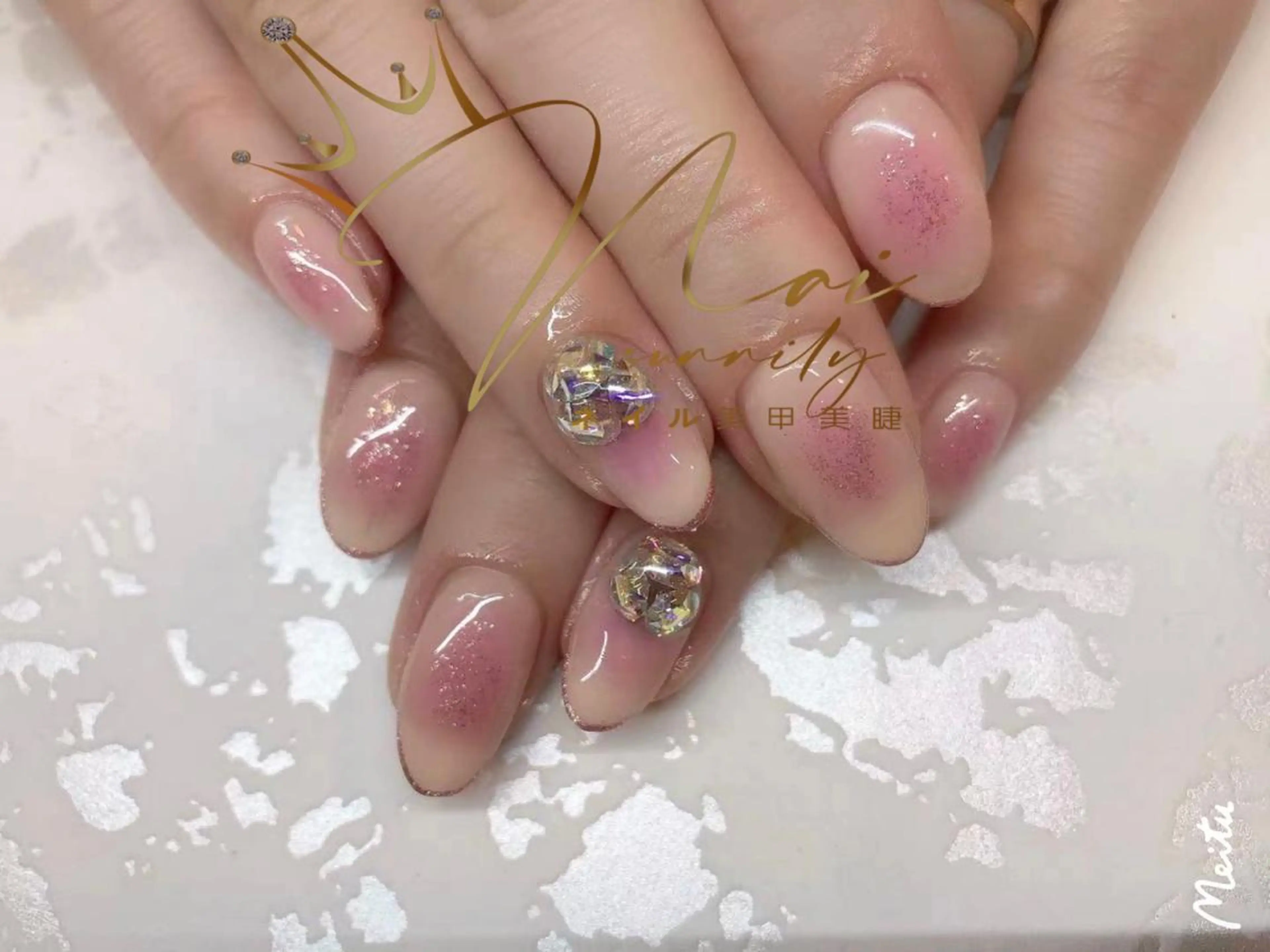 ネイル 長さだし専門店 M2　rikaのネイルデザイン