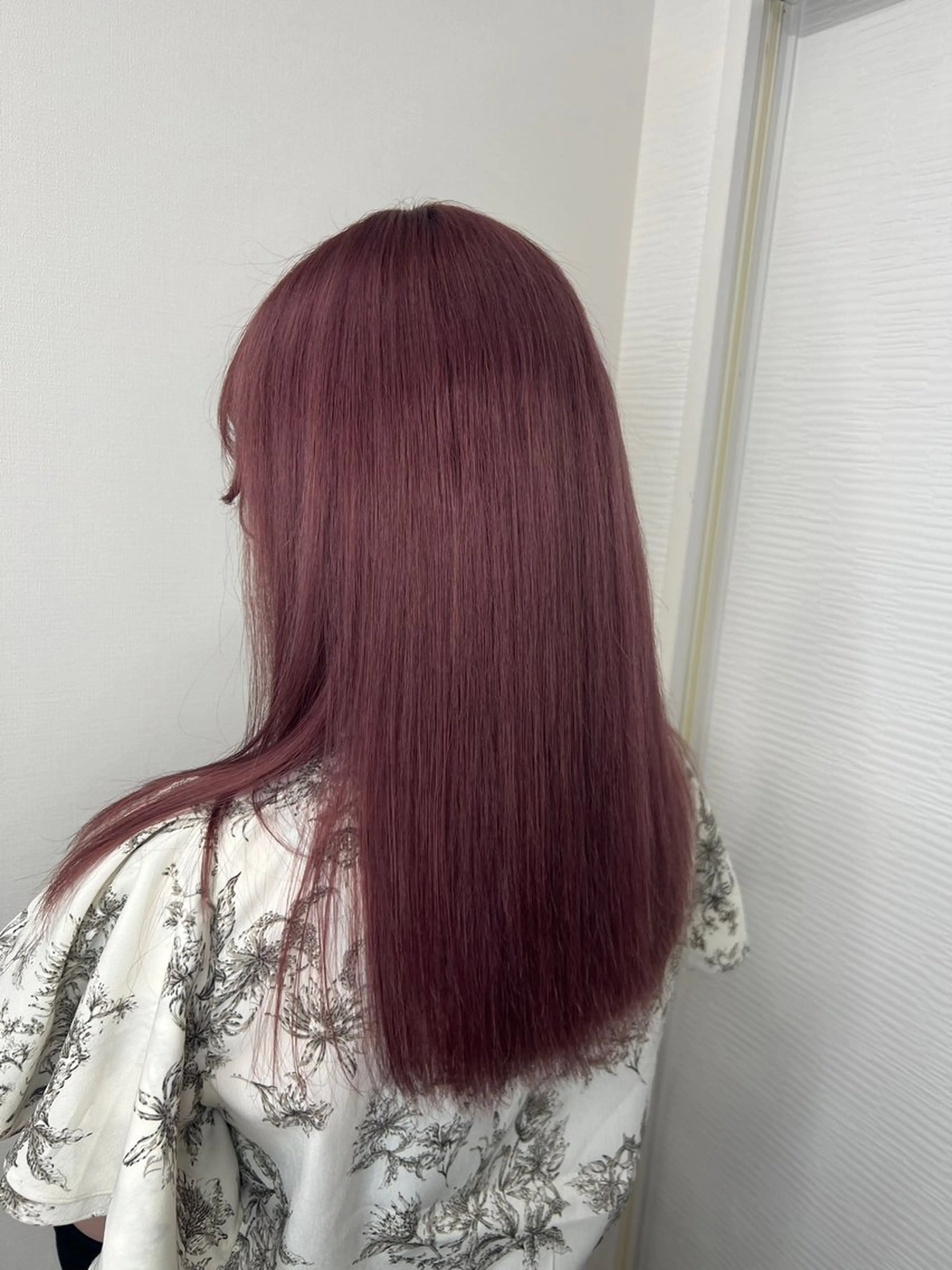 ロング カラー ピンクカラー ブリーチ/韓国ヘア /kenshiroのヘアスタイル