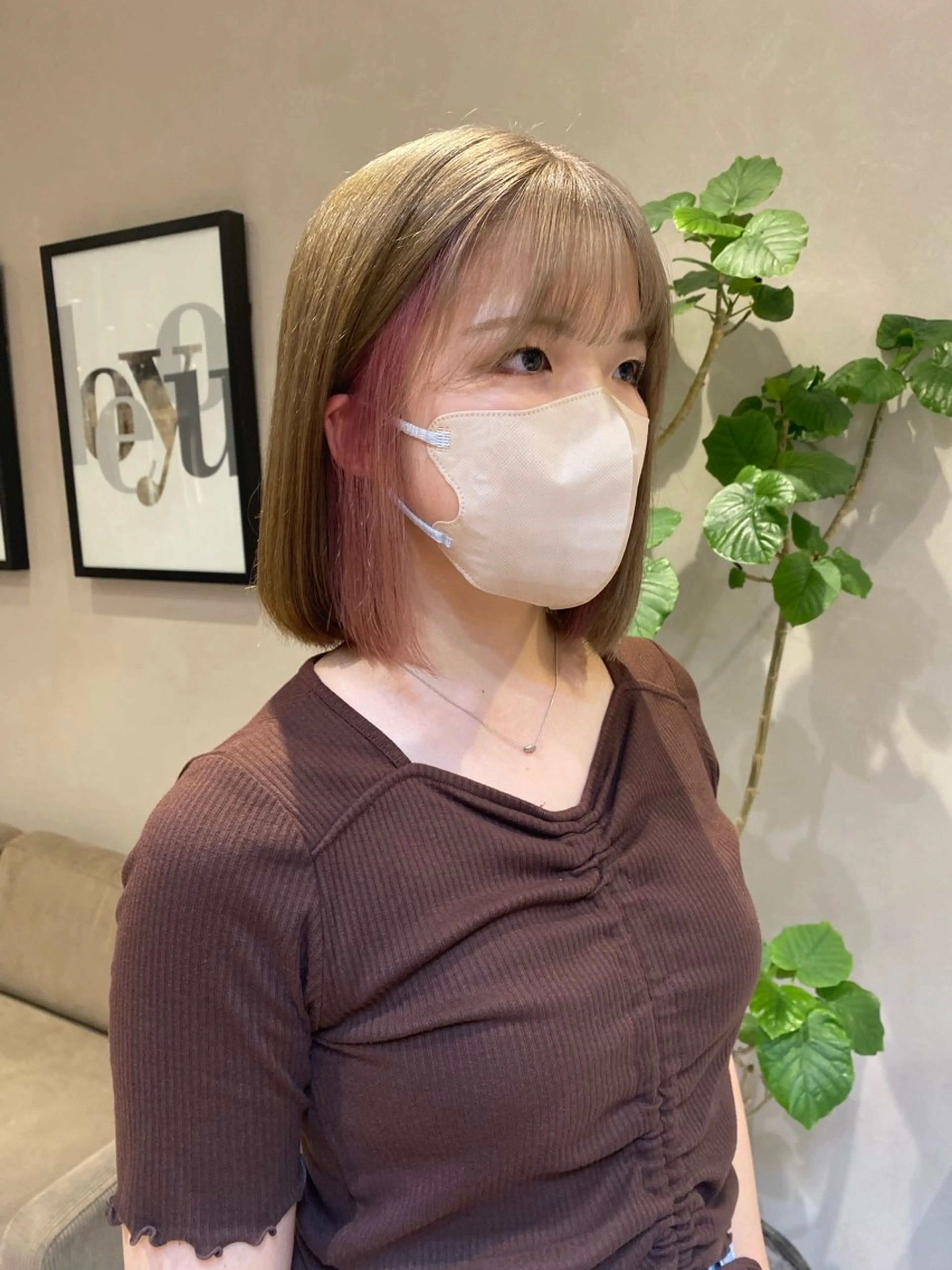 カラー Misaki ║ツヤカラーのヘアスタイル