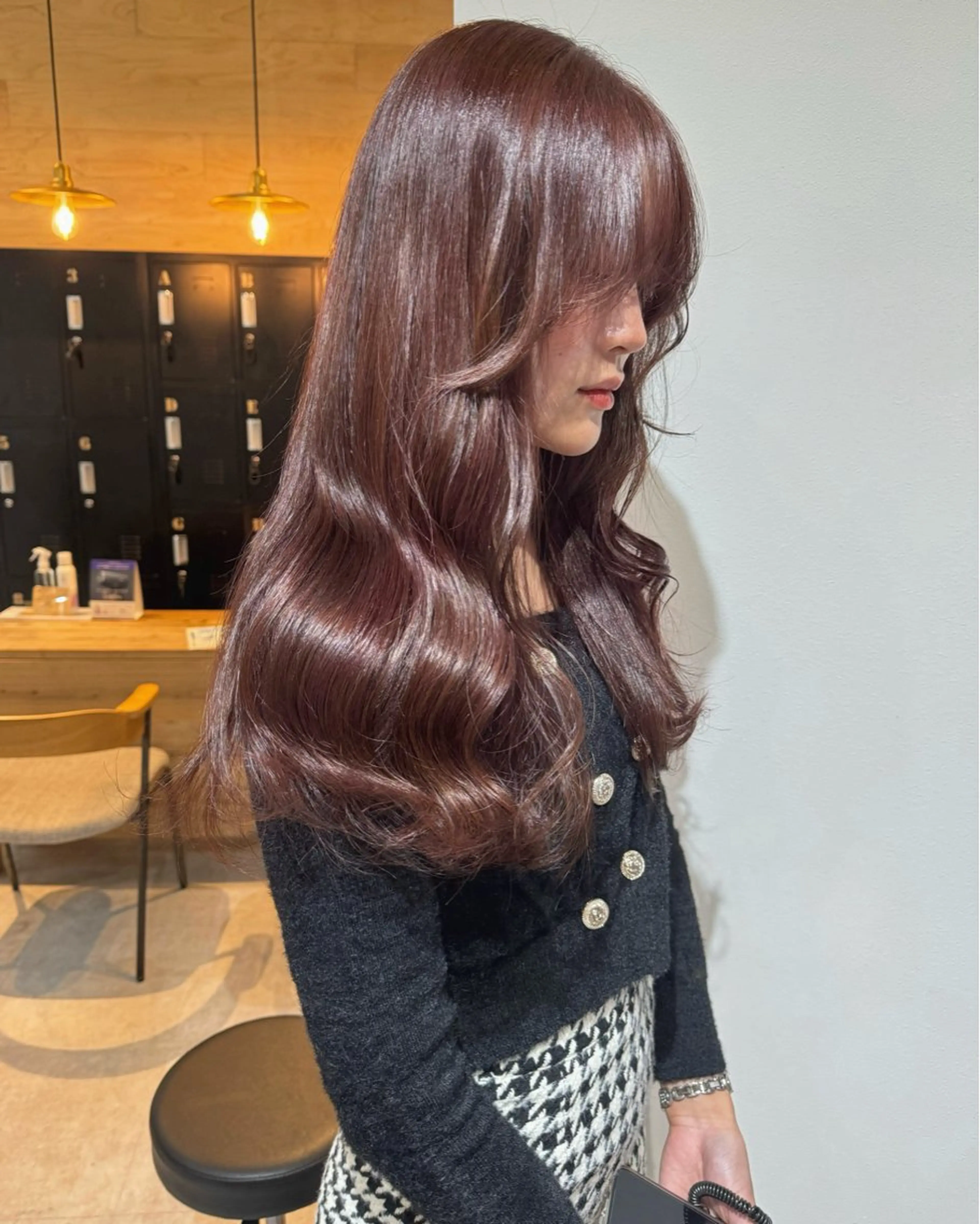 ロング Juri /暖色カラーのヘアスタイル