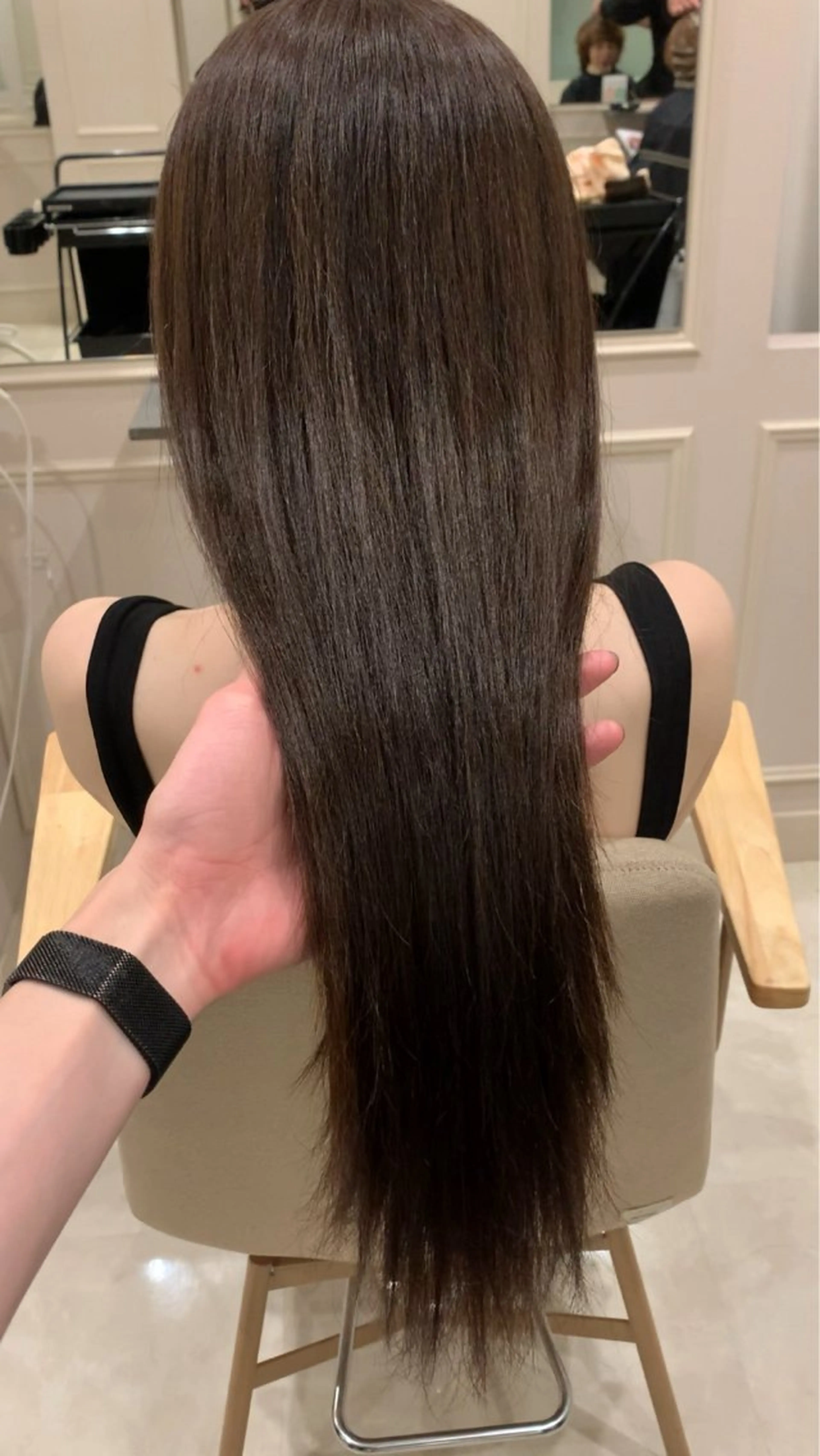 ロング カラー 透明感カラー ヘッドスパ/栄 /久屋大通/岡戸のヘアスタイル