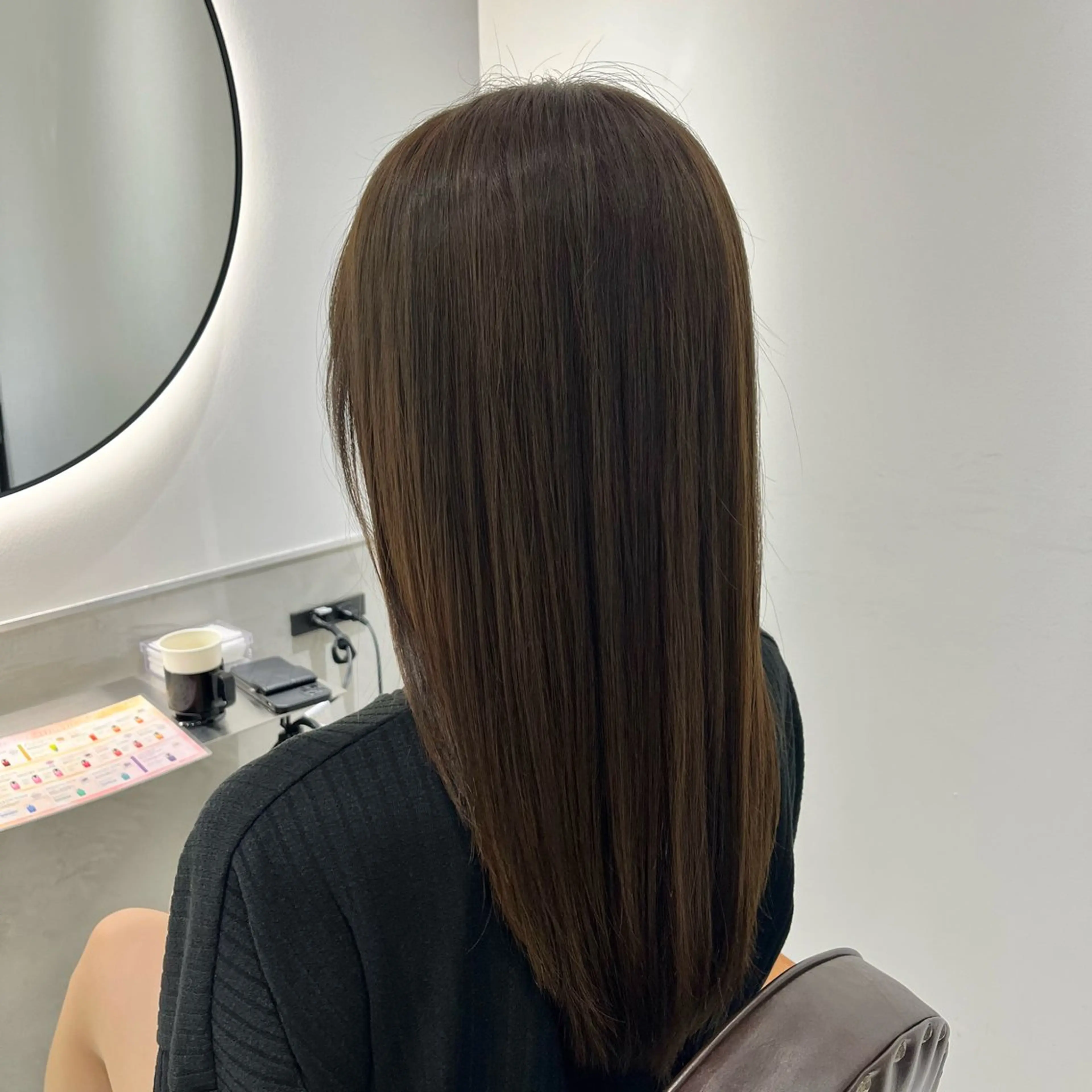 カラー ヘアカラー トリートメント eN°   by youres hair 飯田橋店所属・髪質改善/レイヤー× 縮毛矯正🤍maiのヘアスタイル