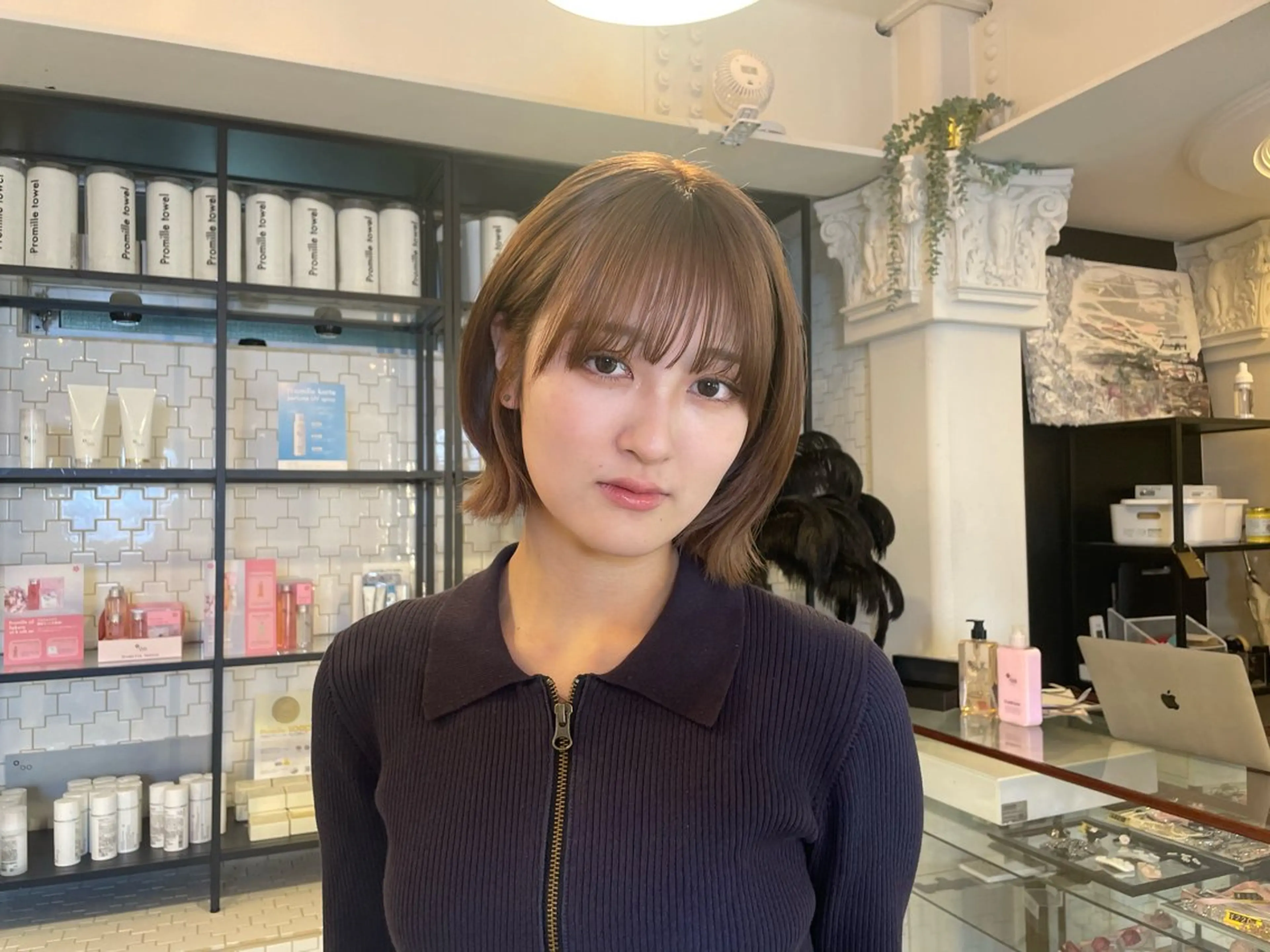 ショート カラー MIRROR eyelashes eyebrows所属・ユウナ ︎︎‪ MIRRORの眉毛・アイブロウイメージ