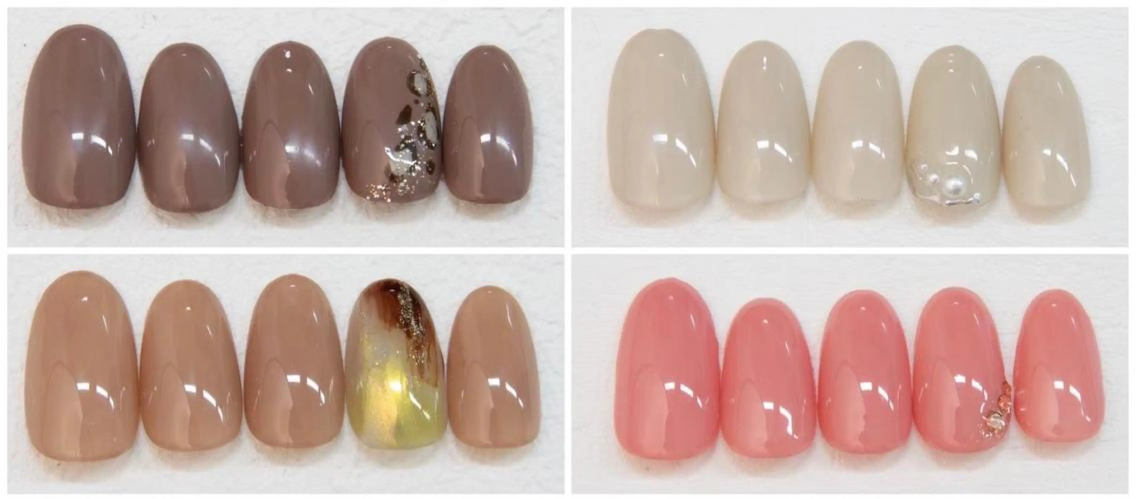 ネイル シンプルネイル クレアラルーチェ 広島店のネイルデザイン