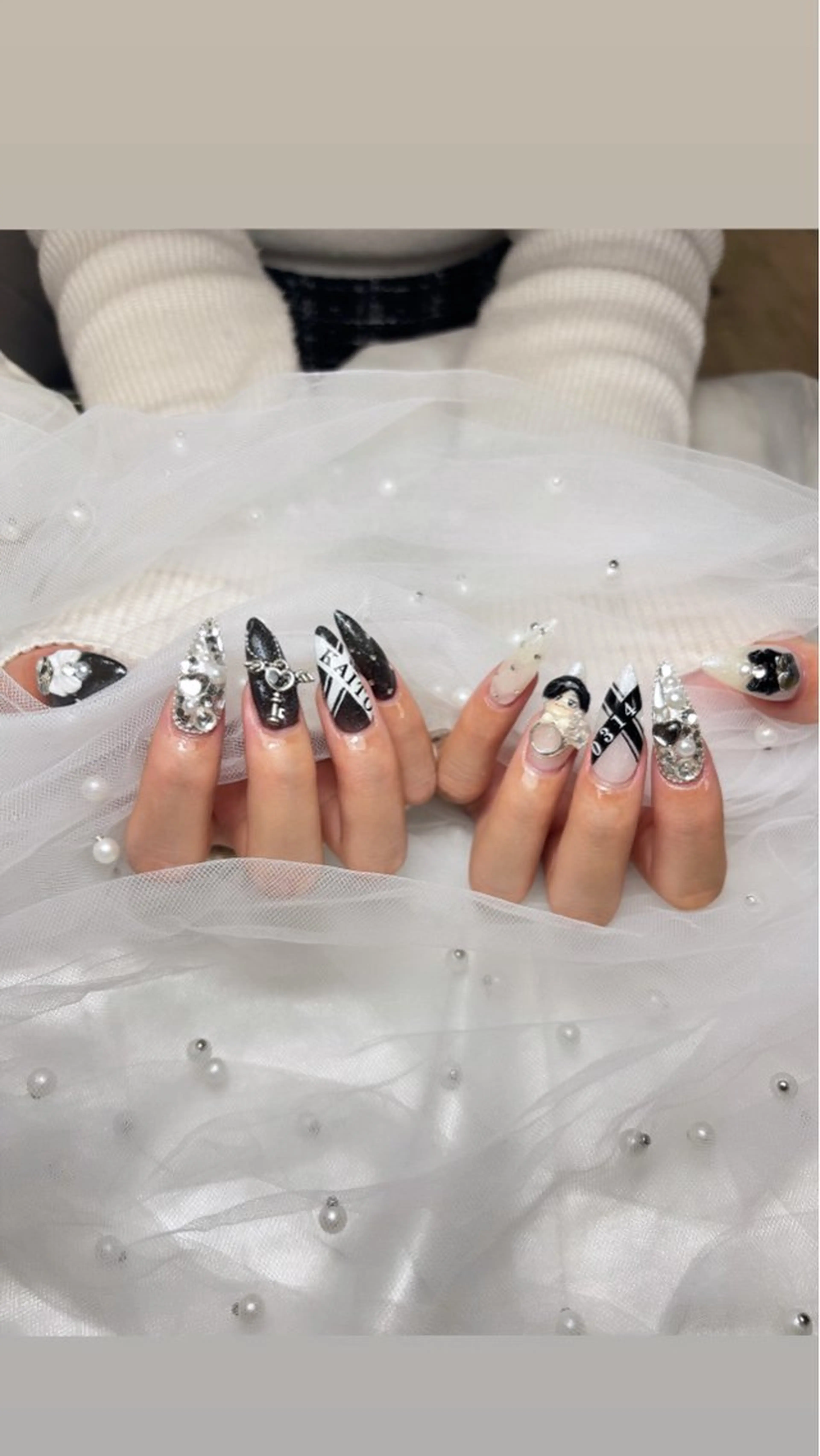 ネイル ハンドネイル ALPHA. リリカのネイルデザイン