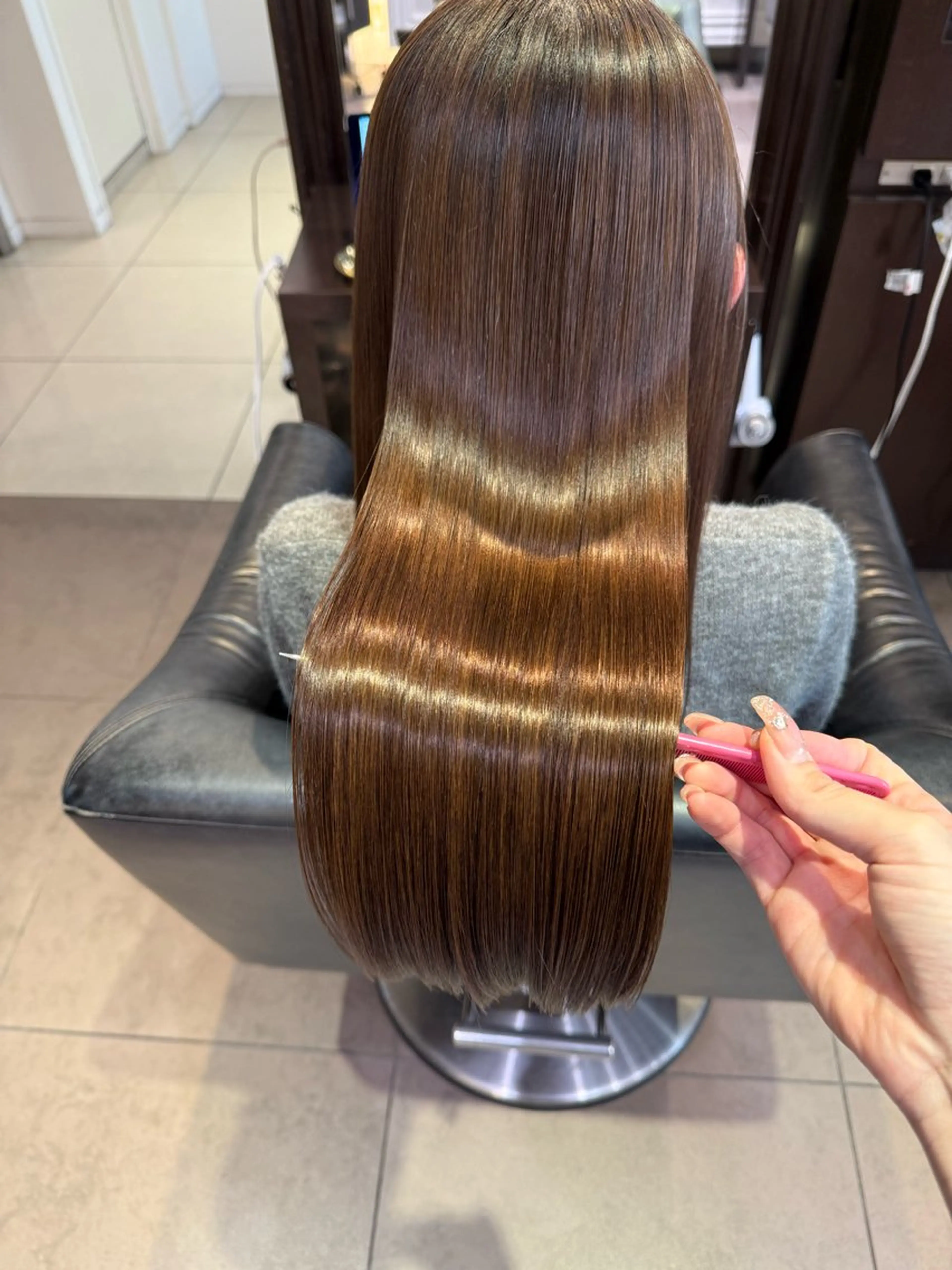 ロング トリートメント 【髪質改善💎韓国風 レイヤー🌷】山川のヘアスタイル