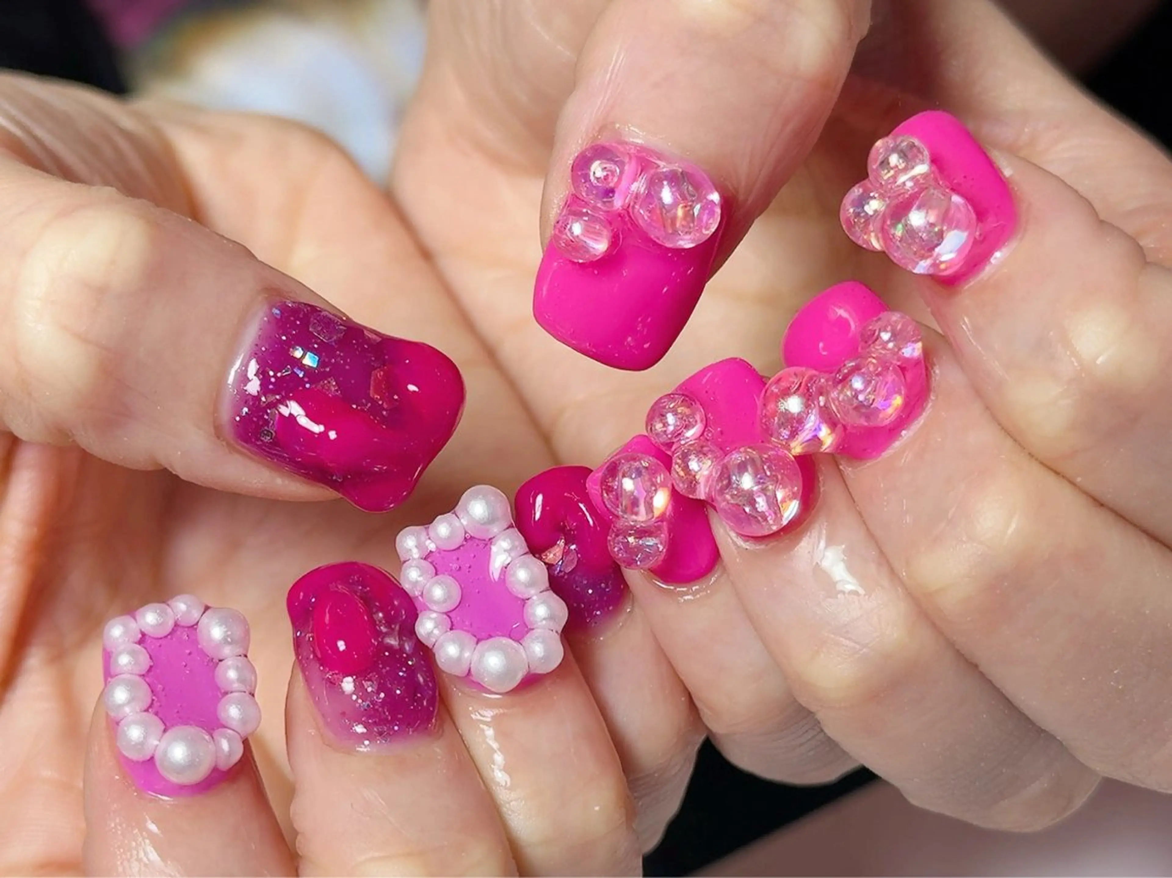 ネイル ハンドネイル Nail Atelier IamI所属・アイアムアイ 大村磨衣のネイルデザイン