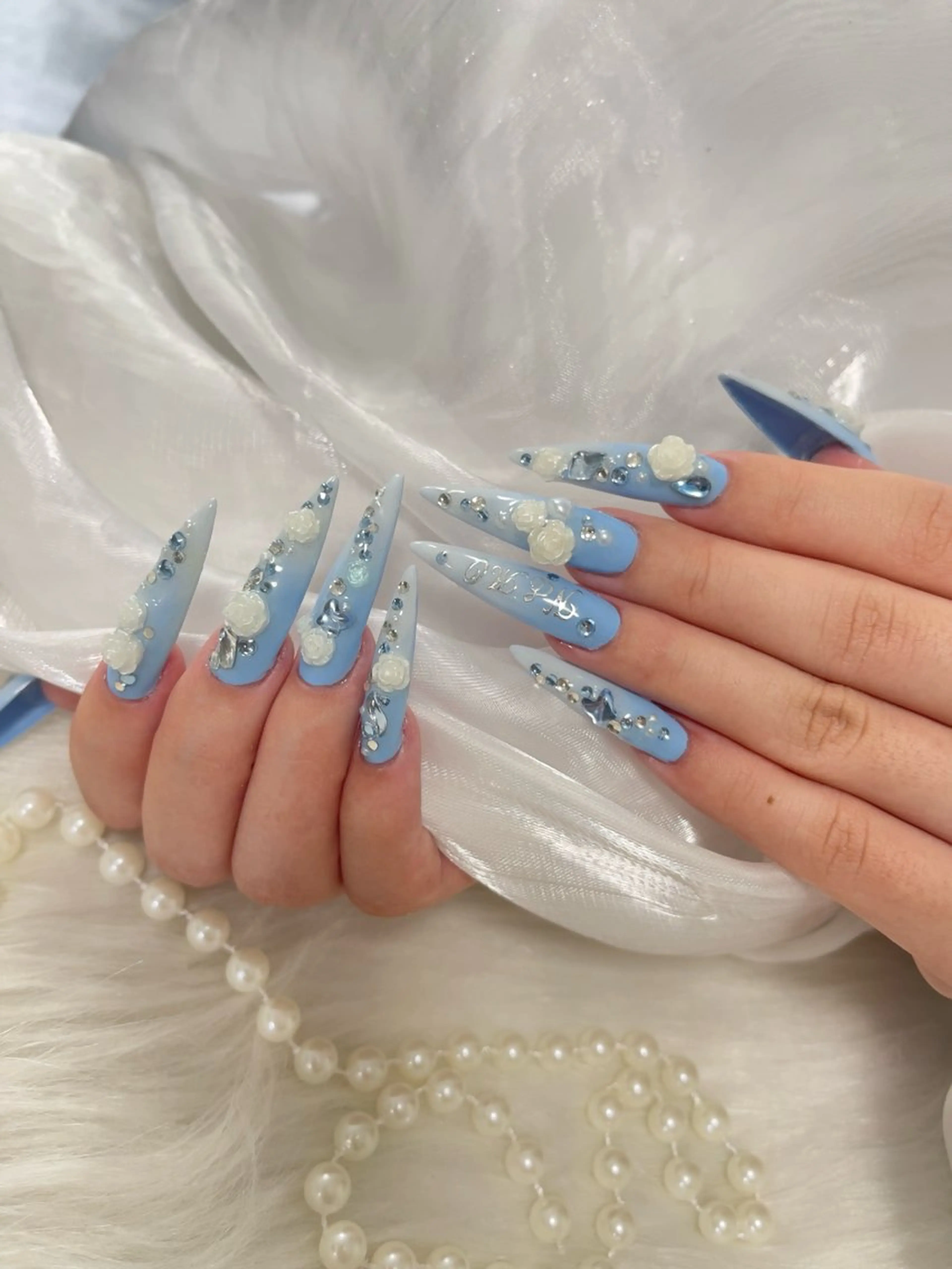 ネイル ジェルネイル 韓国ネイル ニュアンスネイル ハンドネイル NAILS BAR SHINJUKUのネイルデザイン