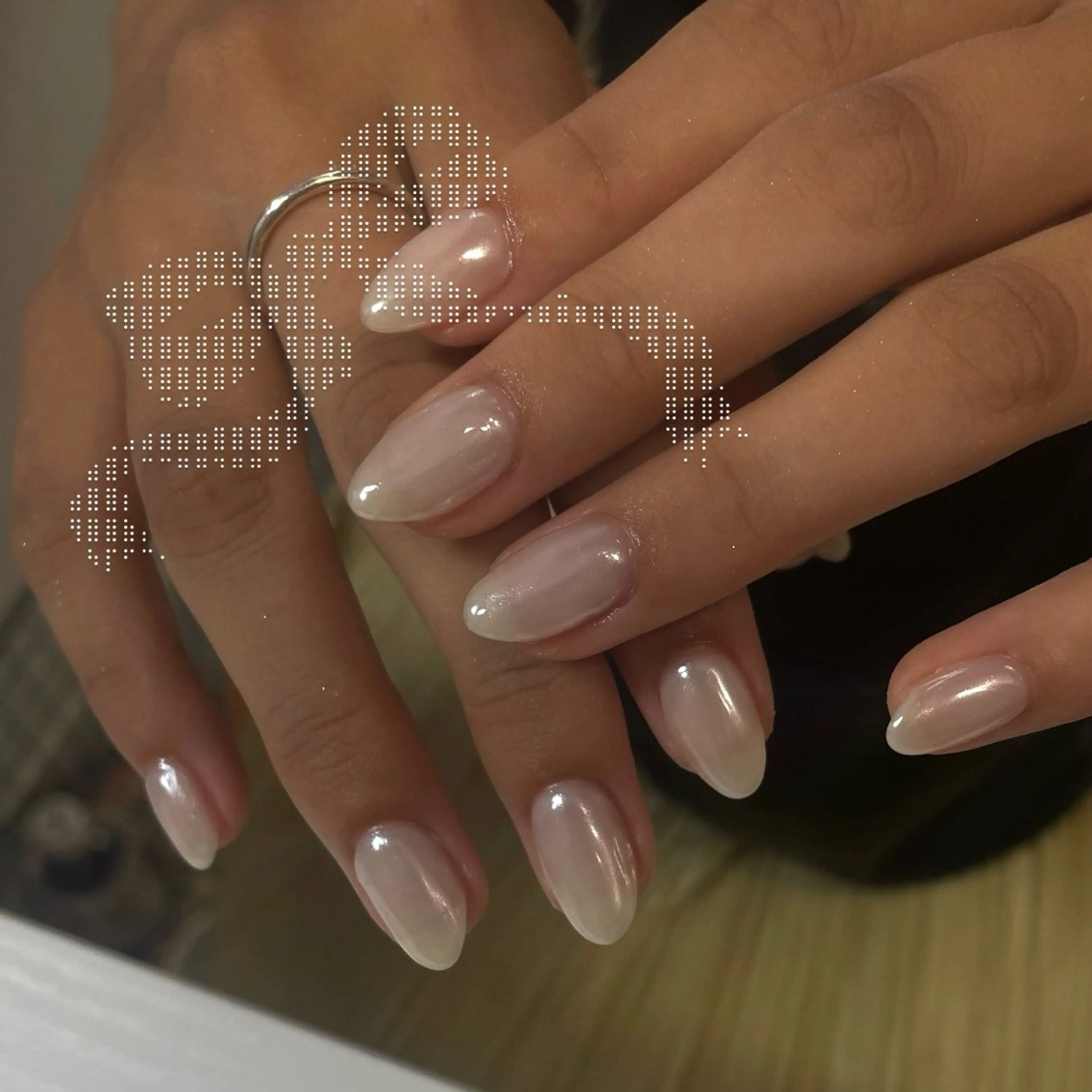 ネイル ハンドネイル yuna@ 練習生☘️のネイルデザイン