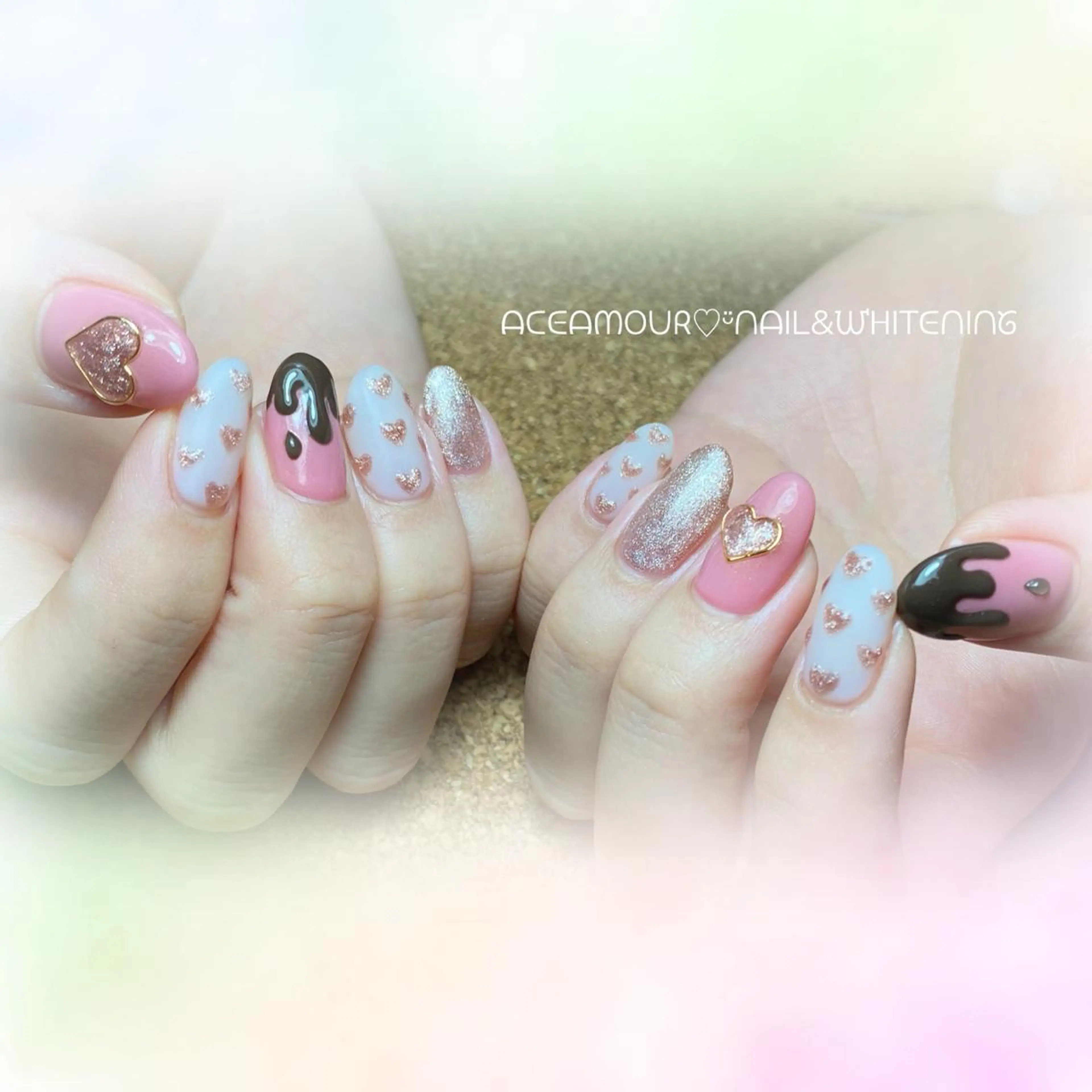 ネイル ネイル/耳つぼ /新ホワイトニングのネイルデザイン