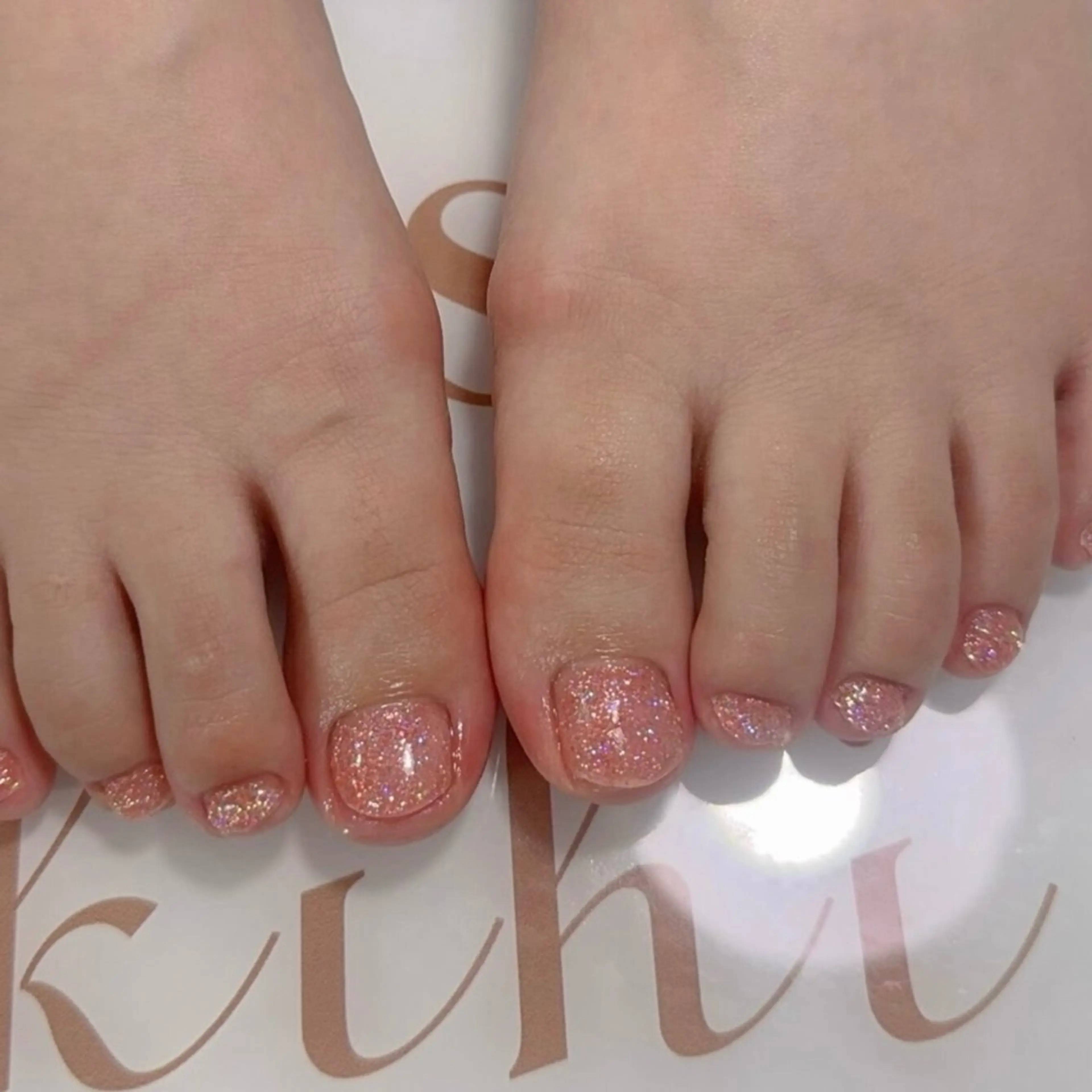 ネイル アートネイル フレンチネイル ジェルネイル グラデーション 韓国ネイル フットネイル さくら💮💮 【オフ無料】のネイルデザイン