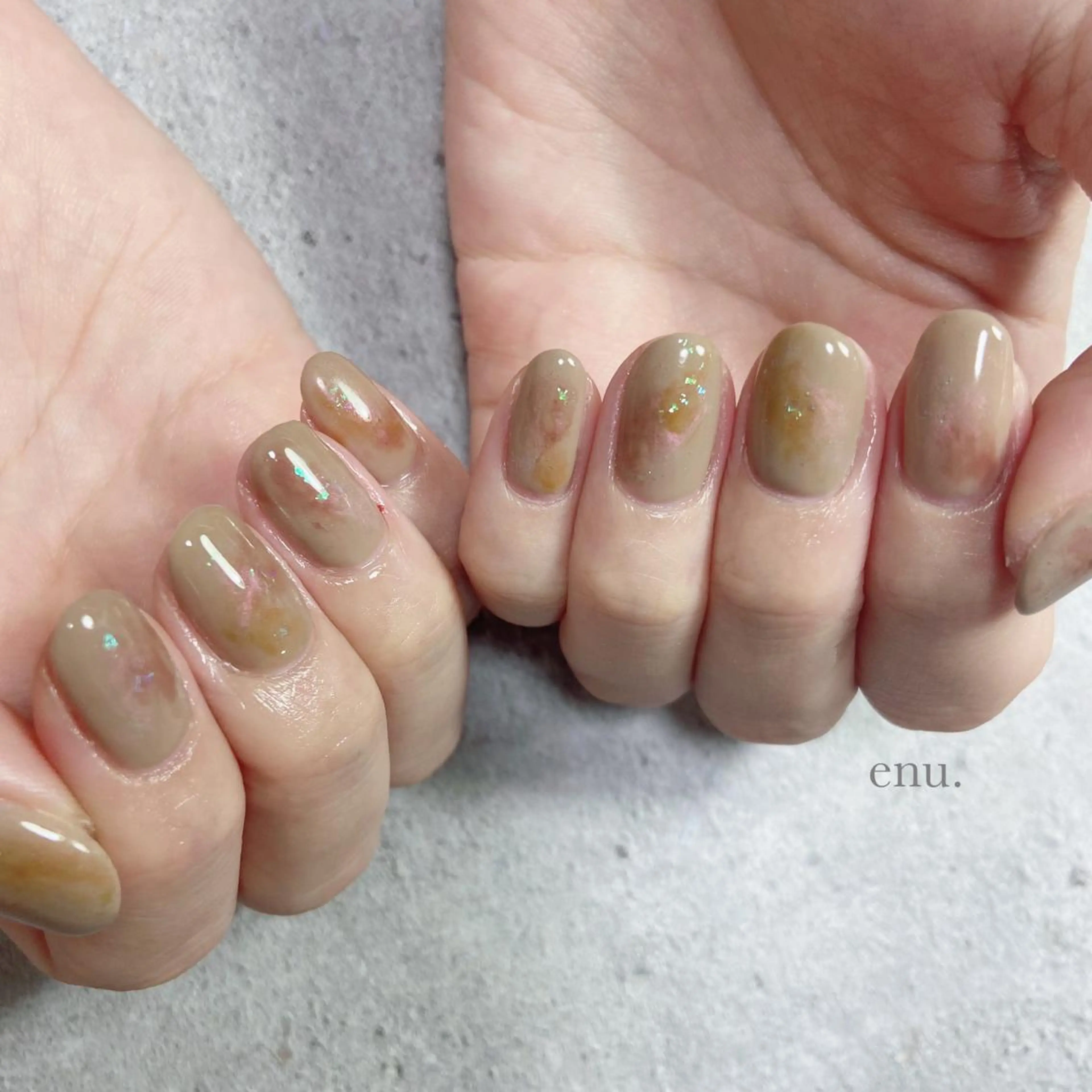 ネイル ハンドネイル enu. nanakoのネイルデザイン