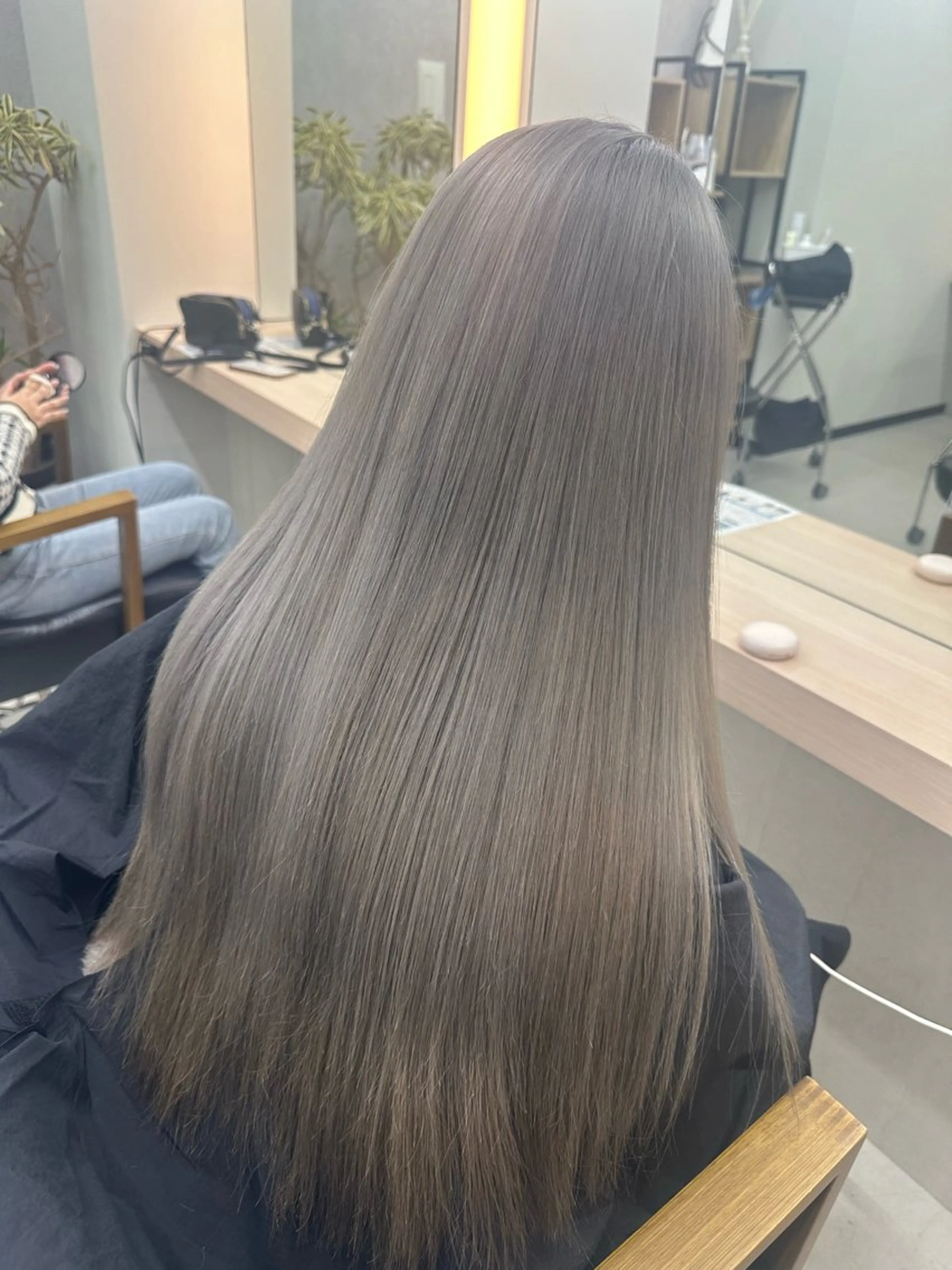 ロング カラー ヘアカラー トリートメント 𝐑𝐲𝐮𝐤𝐢 【店長】ALEAPのヘアスタイル