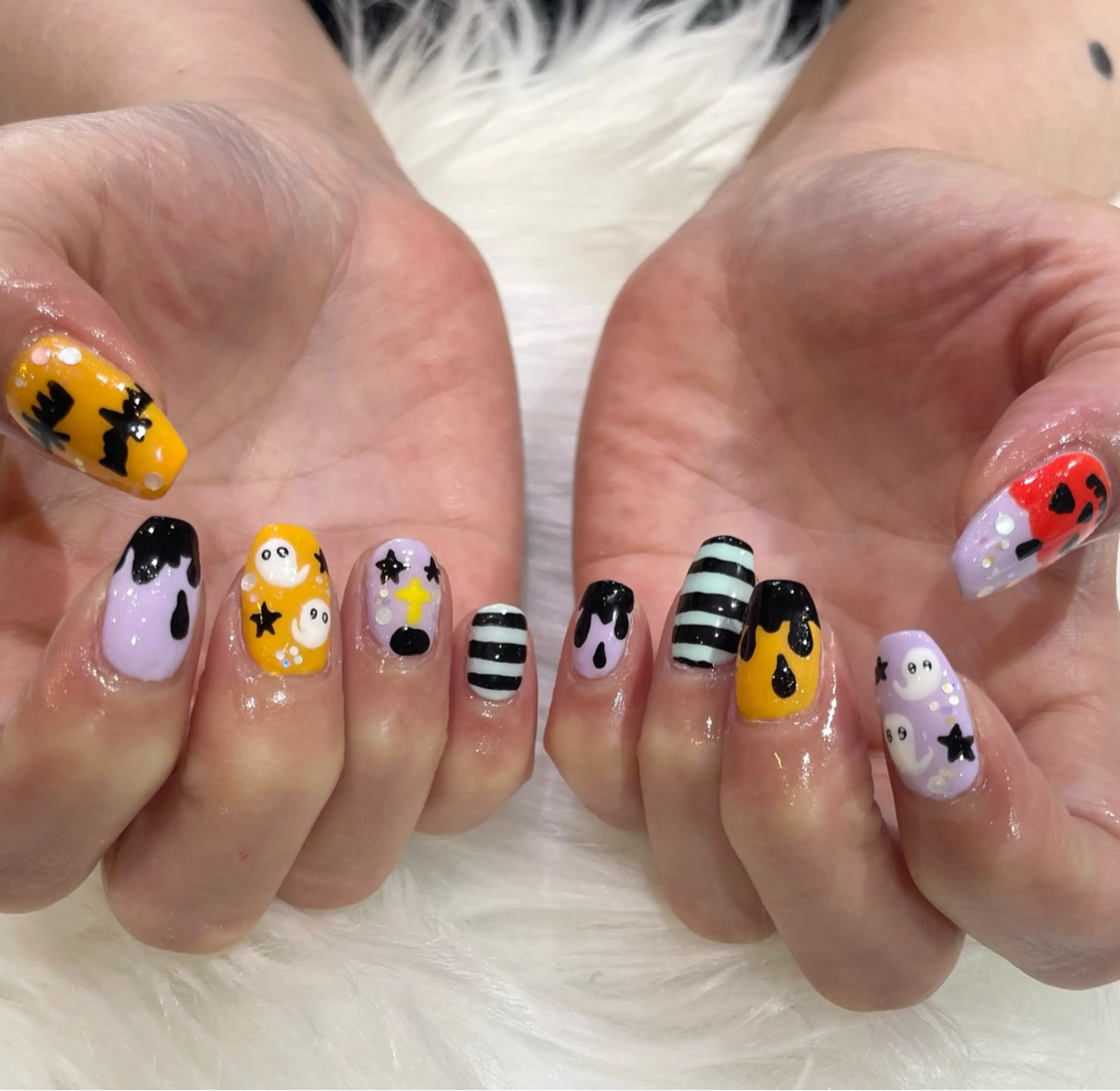 ネイル ハロウィン ハンドネイル jujur HARUKA🌸のネイルデザイン