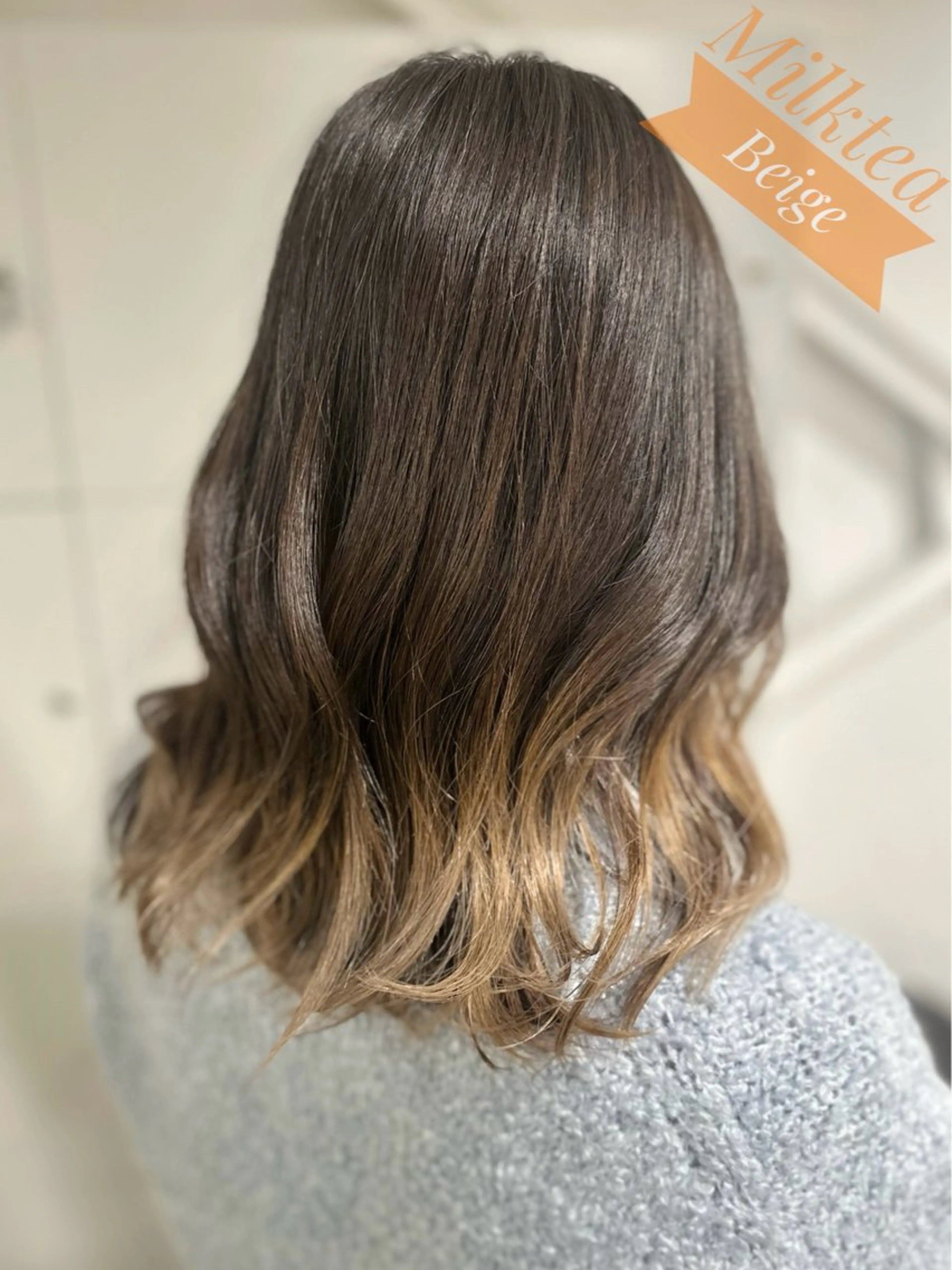 ミディアム ヘアーアート リオンのヘアスタイル