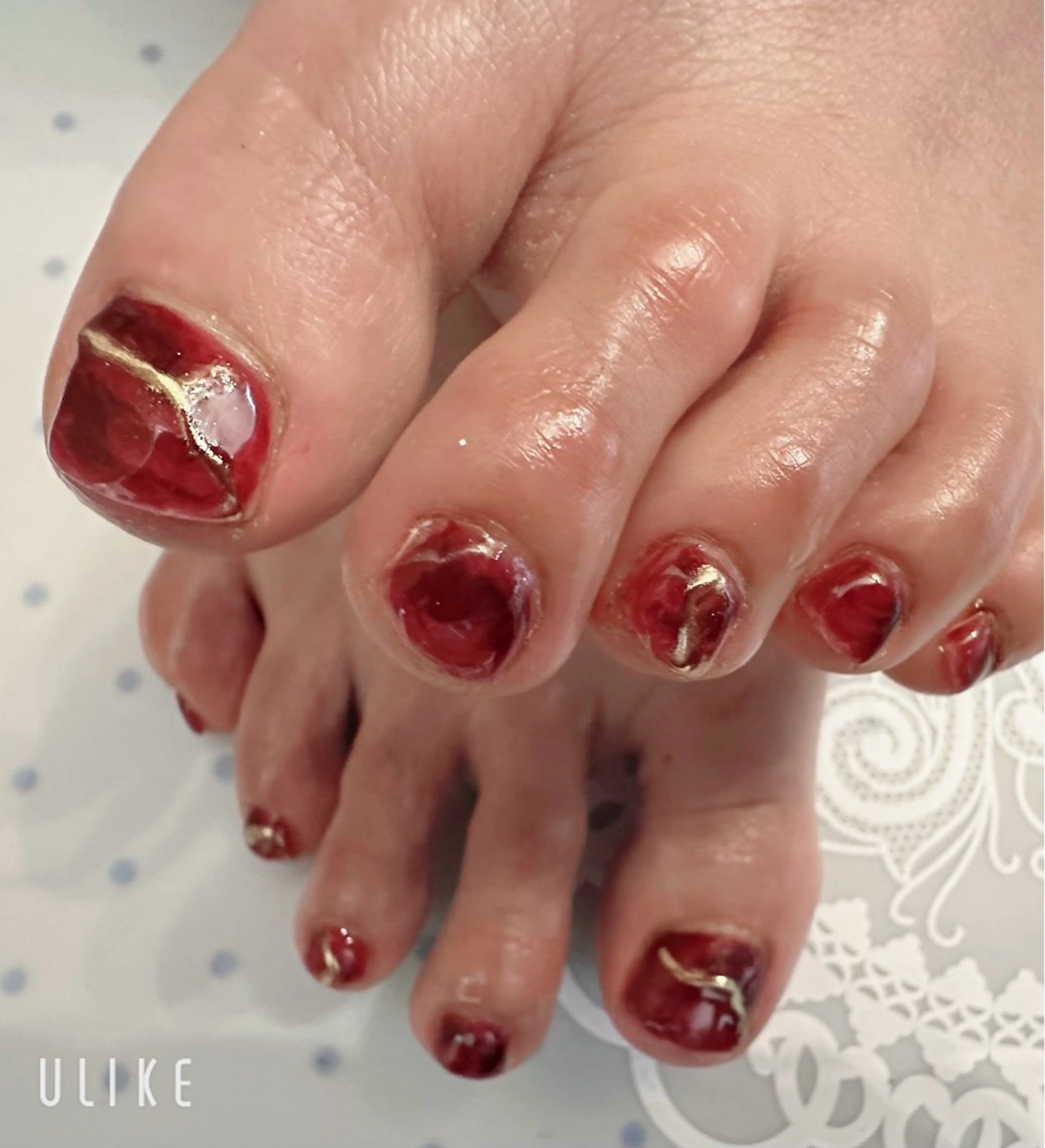 ネイル フットネイル ジェルネイル マグネットネイル ミラーネイル 持ち込み LUCIA(ルシア）所属・LUCIA 南柏ネイルサロンのネイルデザイン