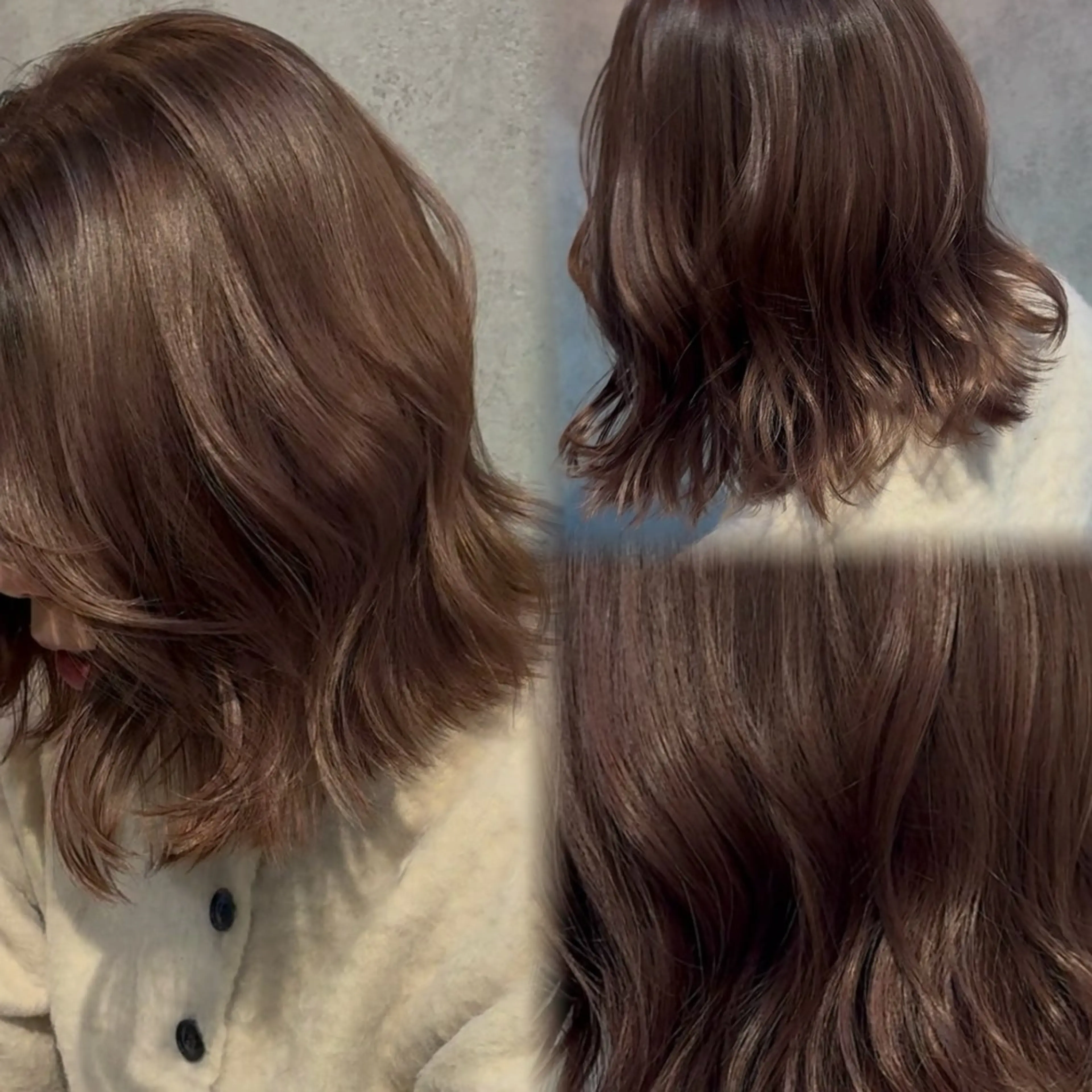 ショート カット ヘアカラー トリートメント 赤みオフの透明感職人 /ケア重視の美髪施術のヘアスタイル